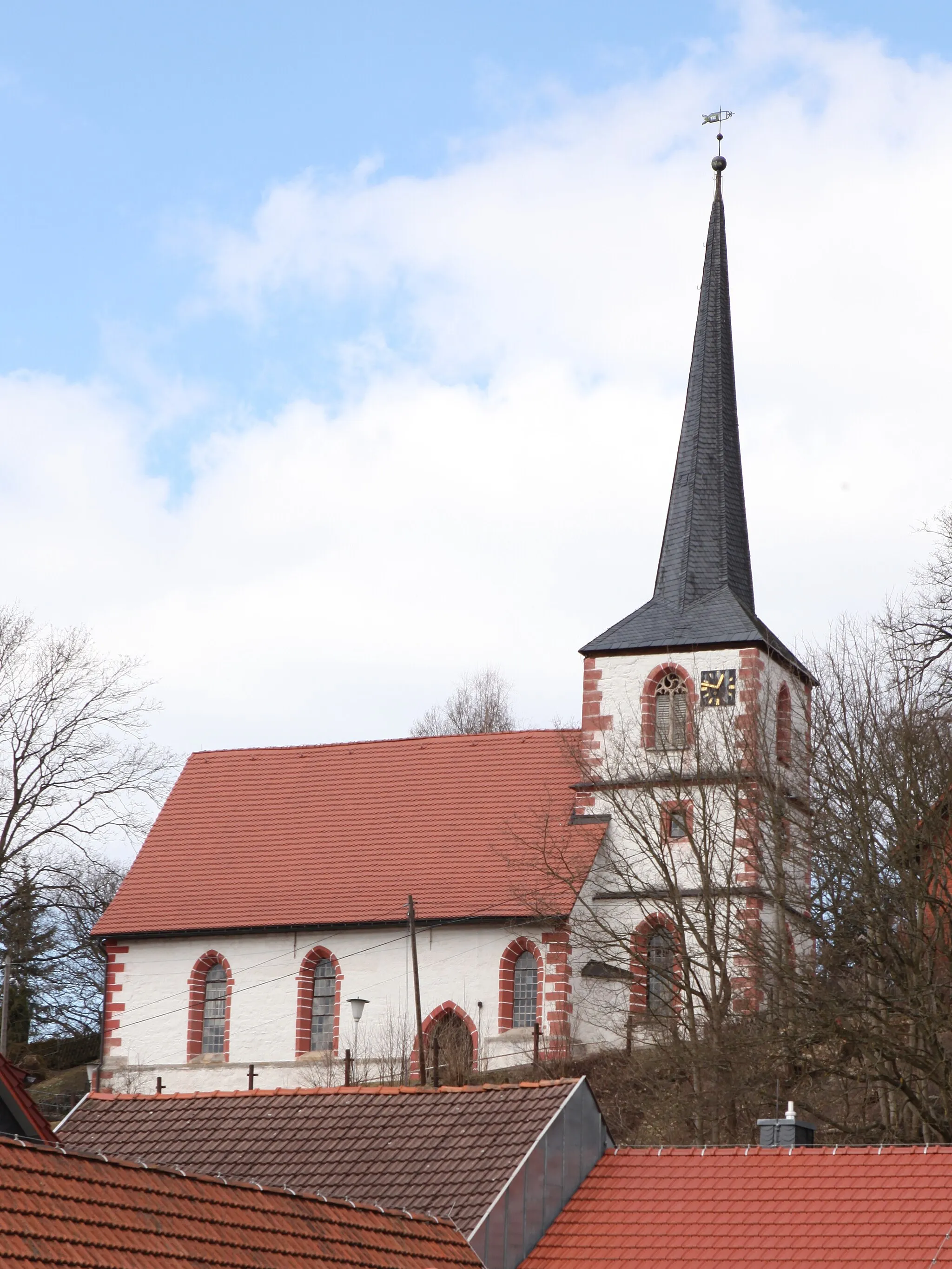 Photo showing: Evangelisch-Lutherische Kirche in Hinternah
