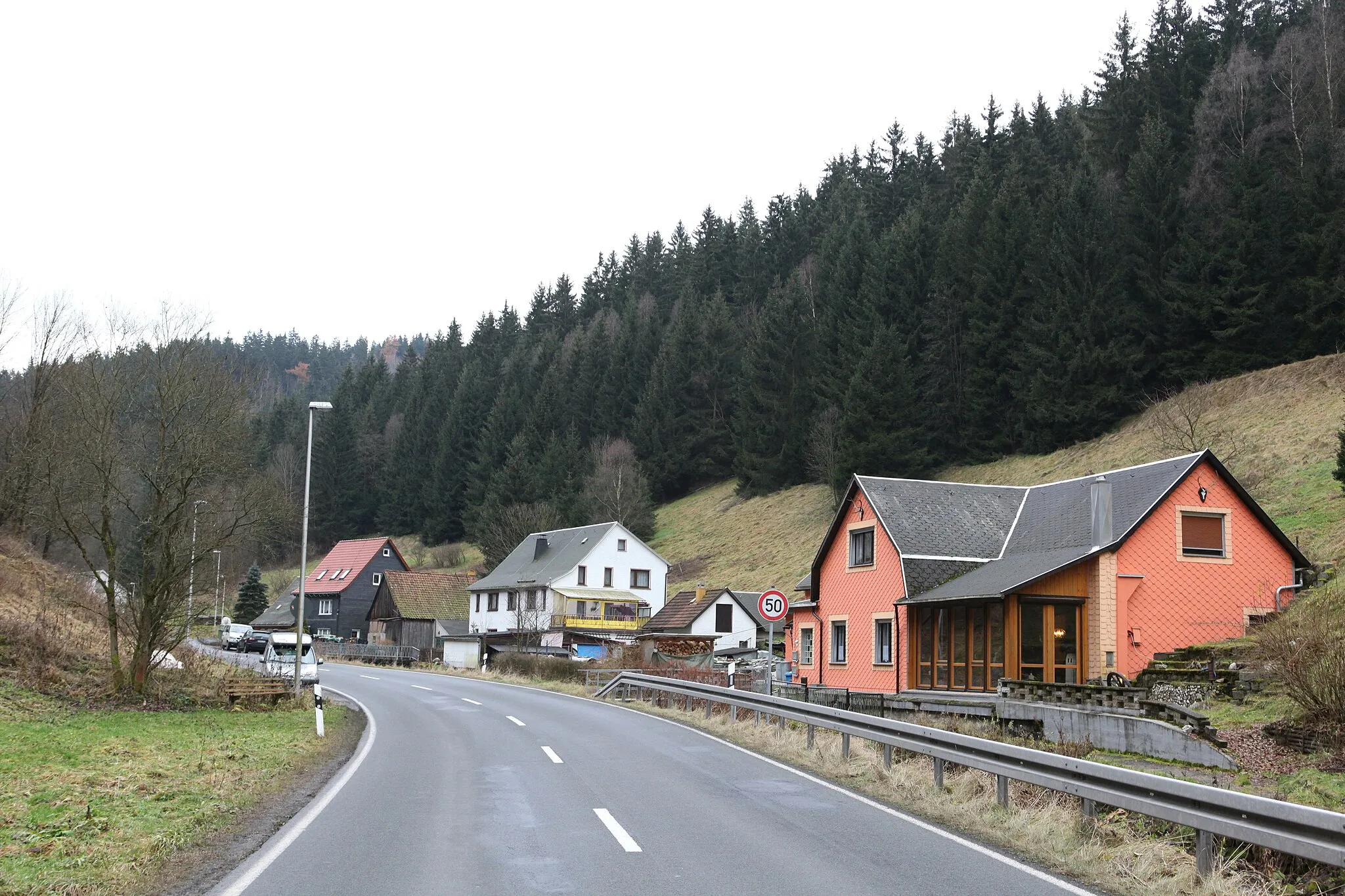 Photo showing: Engenstein, OT von Schleusegrund, Landkreis Hildburghausen