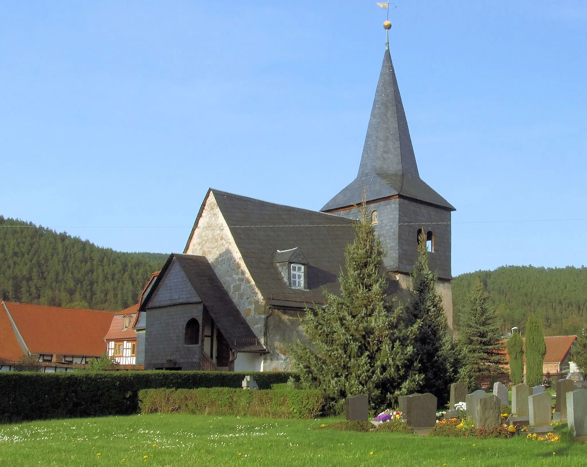 Photo showing: Kirche Pflanzwirbach