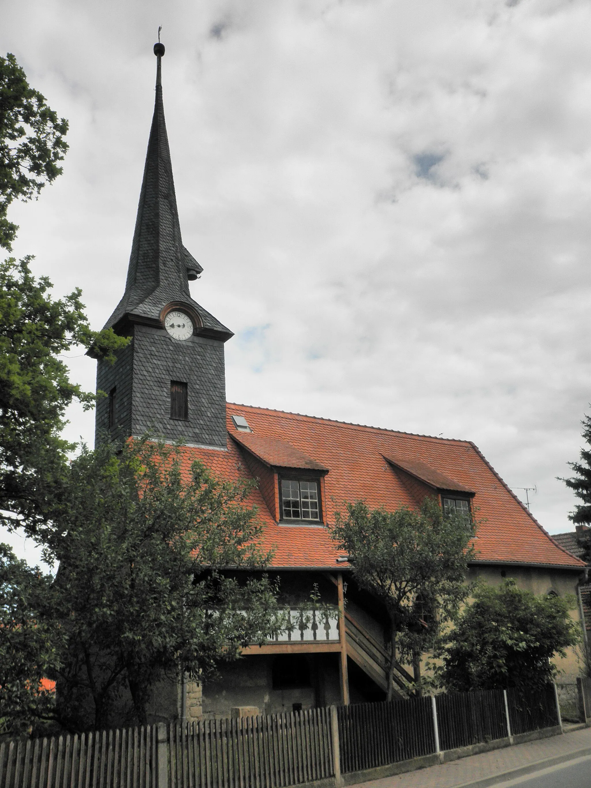 Photo showing: Church in Schwansee (Großrudestedt)
