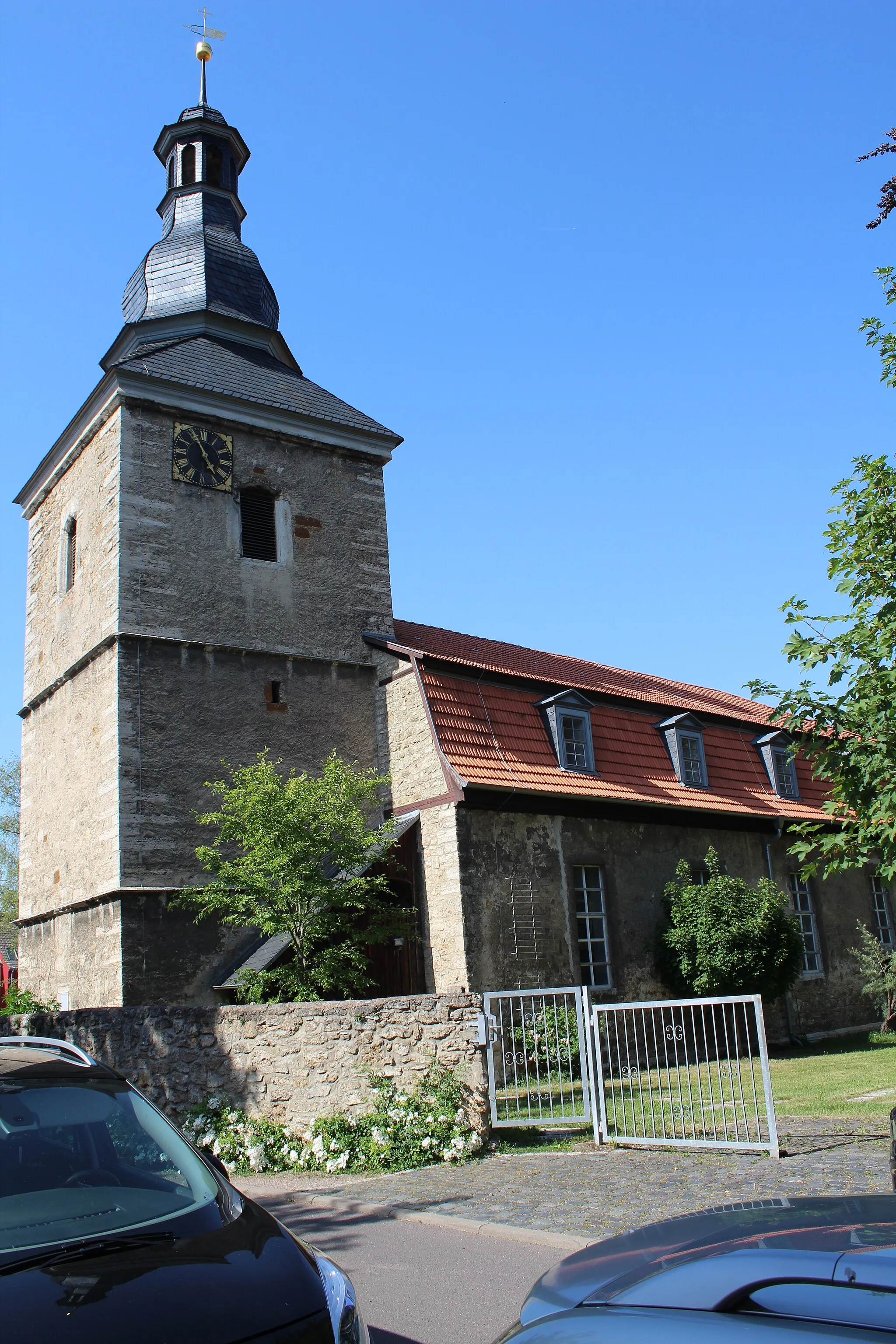 Photo showing: Kirche Ufhoven, Unstrut-Hainich-Kreis, Thüringen, Deutschland