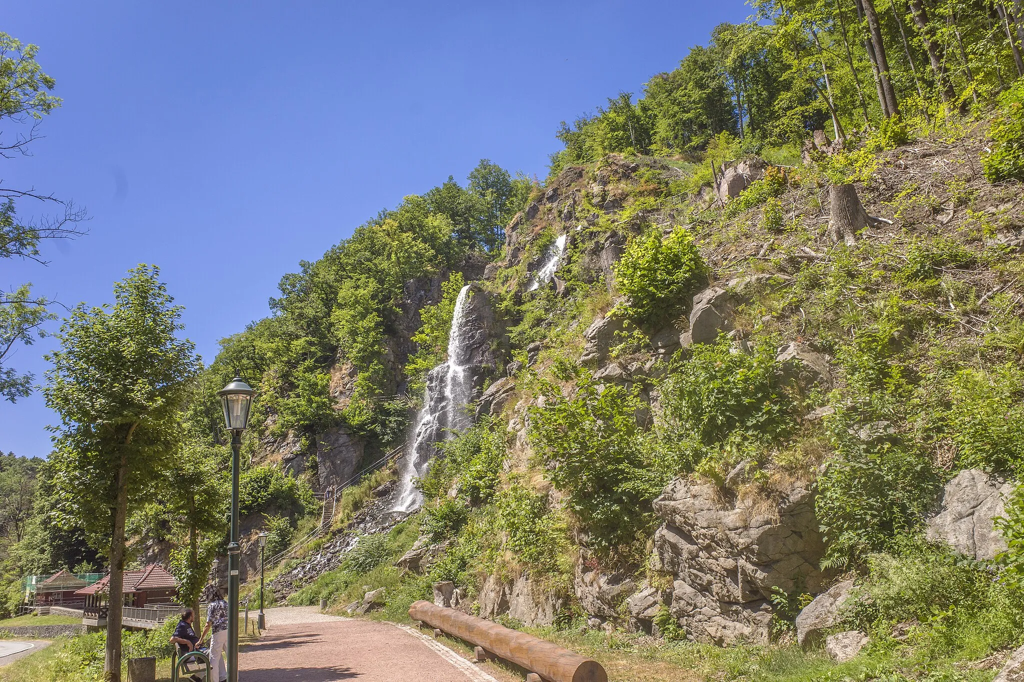 Photo showing: Naturdenkmal Trusetaler Wasserfall im Landschaftsschutzgebiet Thüringer Wald