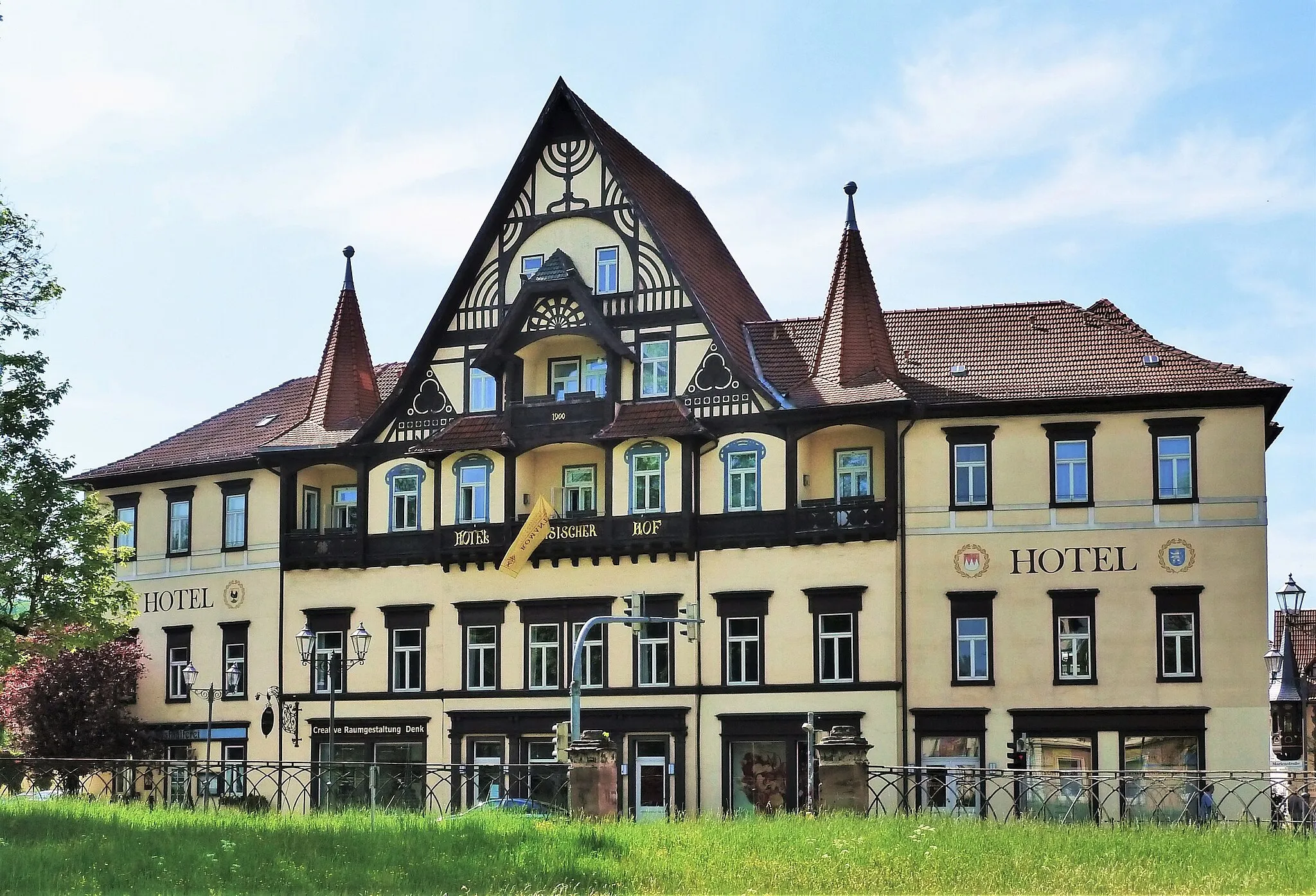 Photo showing: Hotel Sächsischer Hof in Meiningen