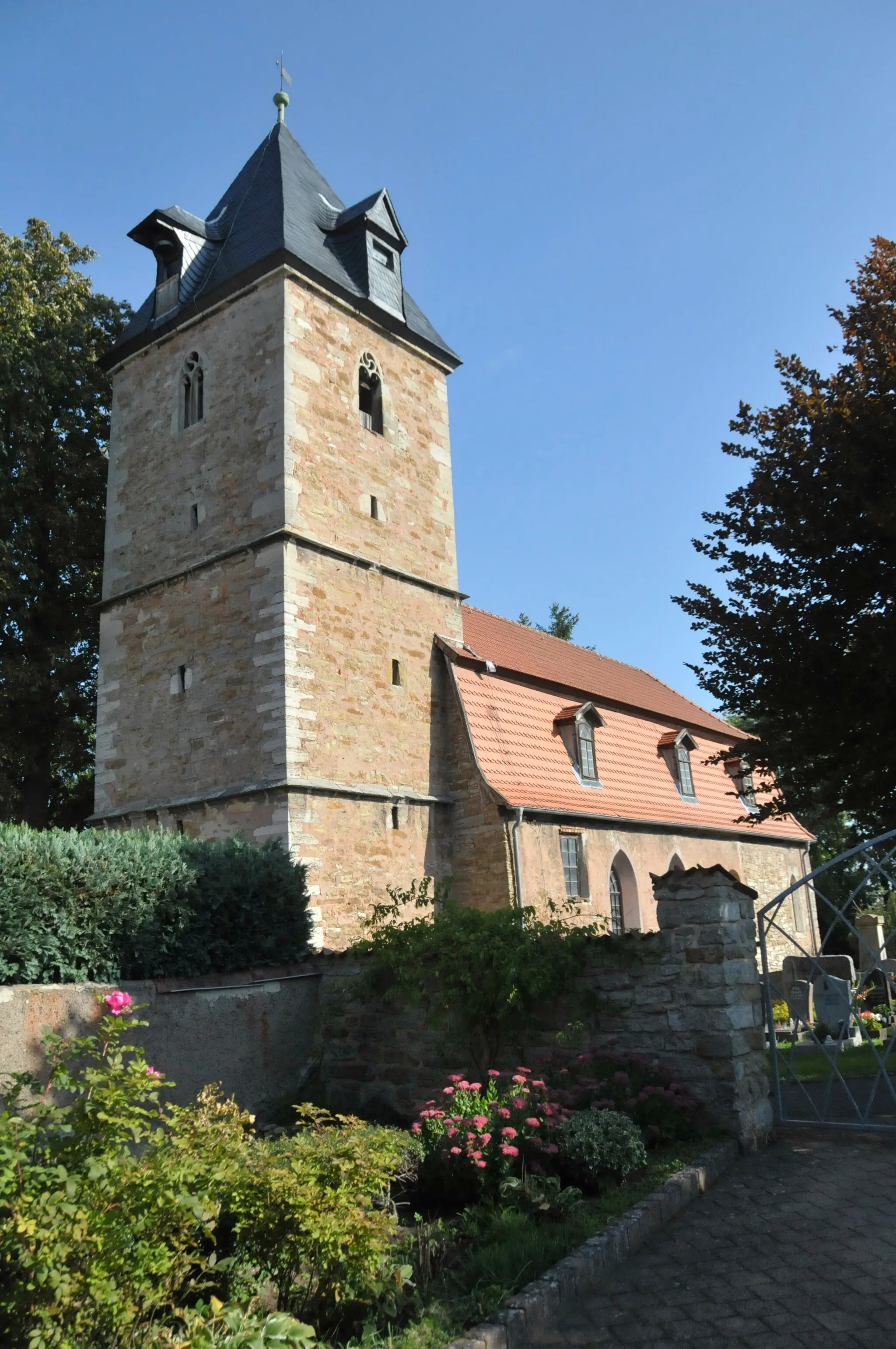 Photo showing: St. Marien in Allmenhausen, Kyffhäuserkreis, Thüringen