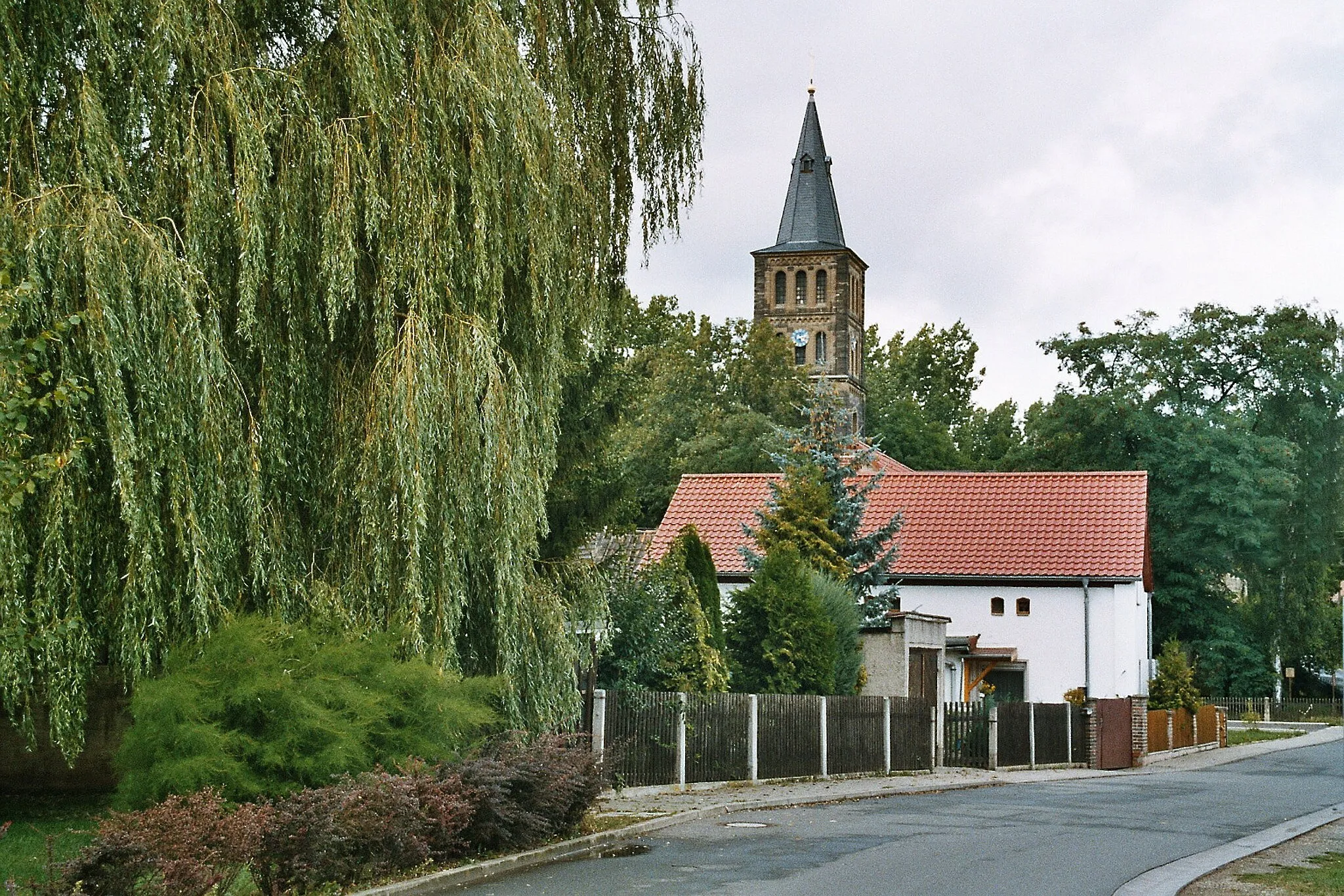 Photo showing: Haardorf (Osterfeld), view to the village church