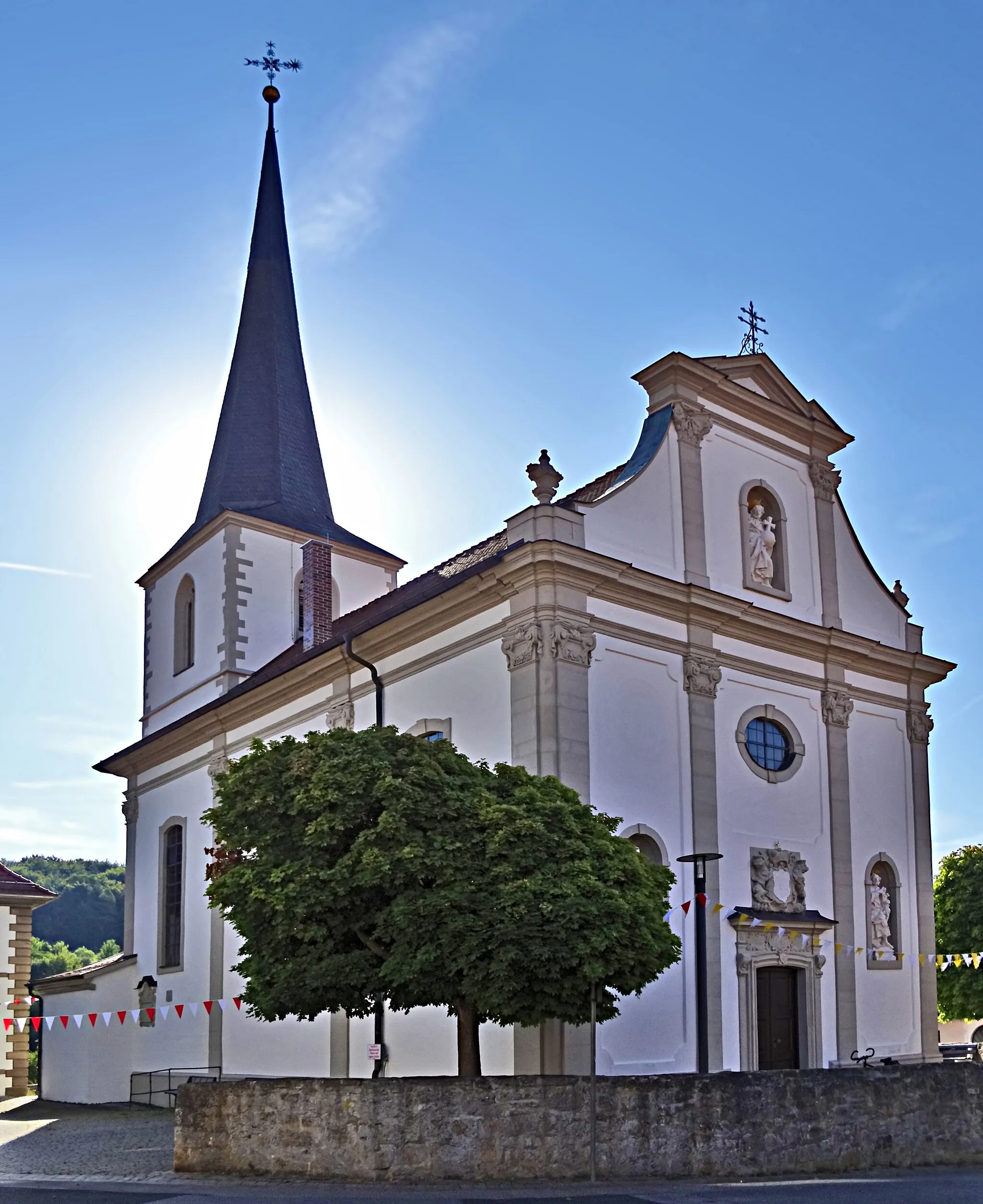 Photo showing: Dorfkirche St. Bartholomäus (Eußenhausen)