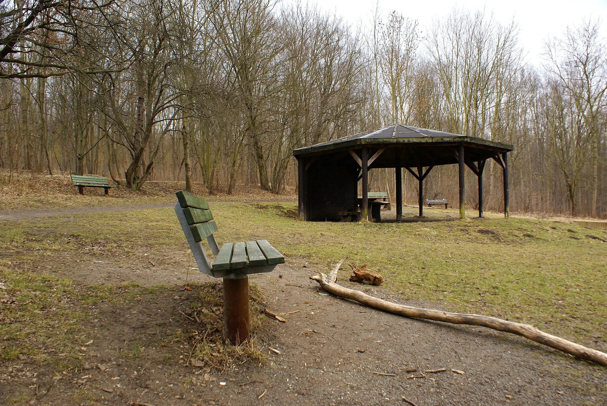 Photo showing: Indianerspielplatz im erfurter Steigerwald