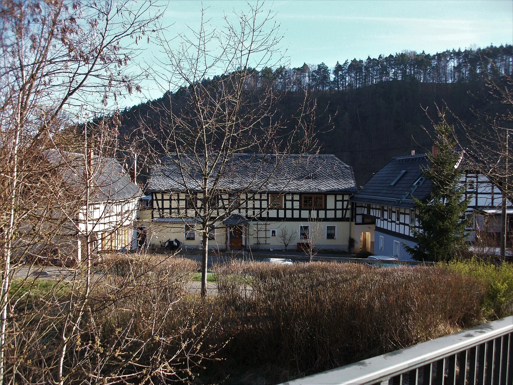 Photo showing: Fachwerkhaus in Lehnamühle