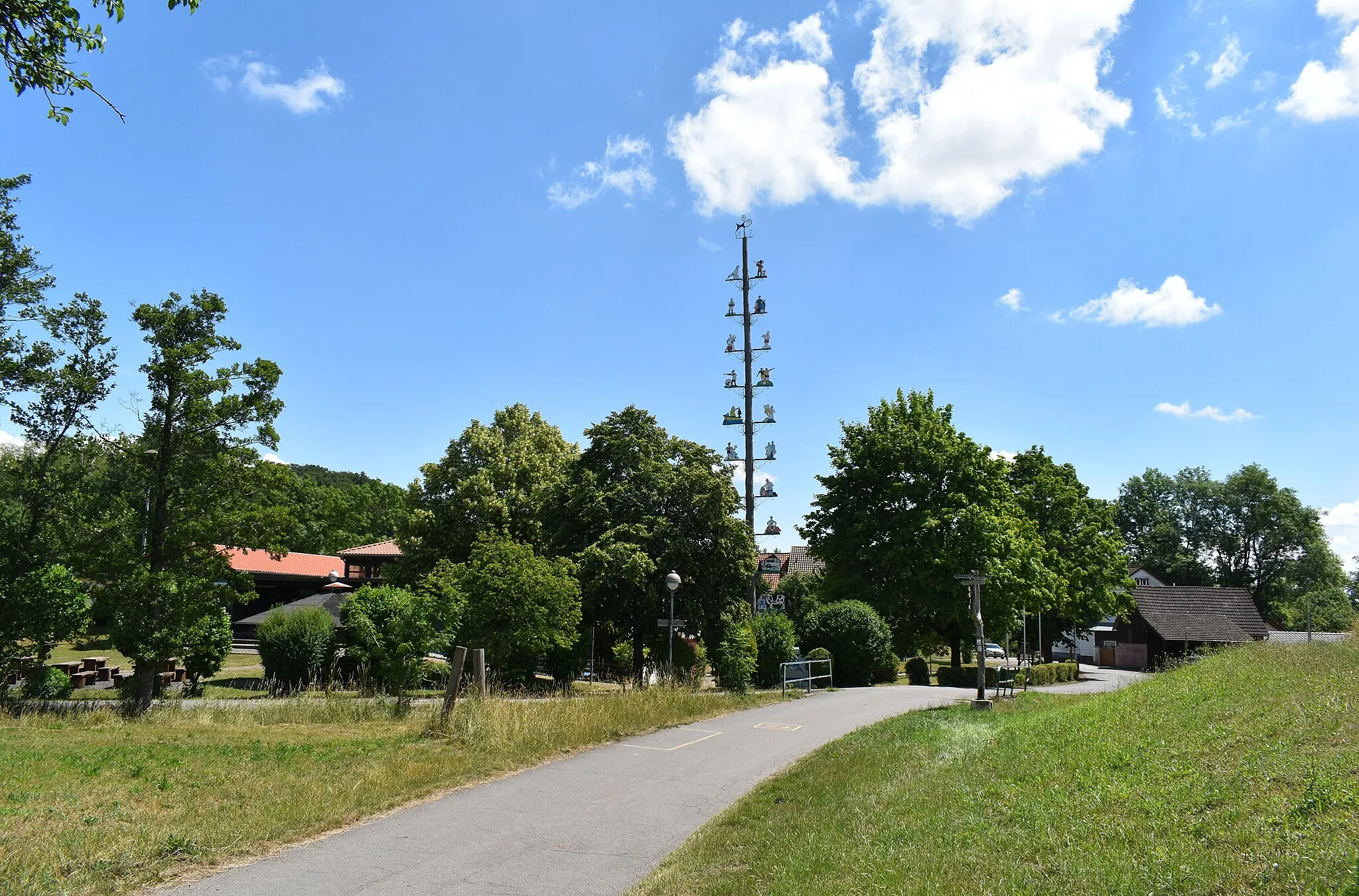 Photo showing: Dorfgemeinschaftshaus Neuhof bei Bad Sachsa