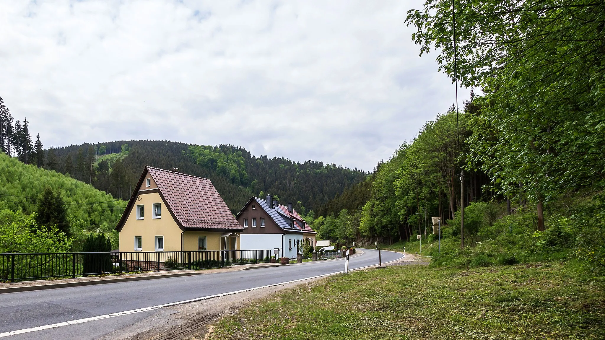 Photo showing: Grünau b. Leutenberg