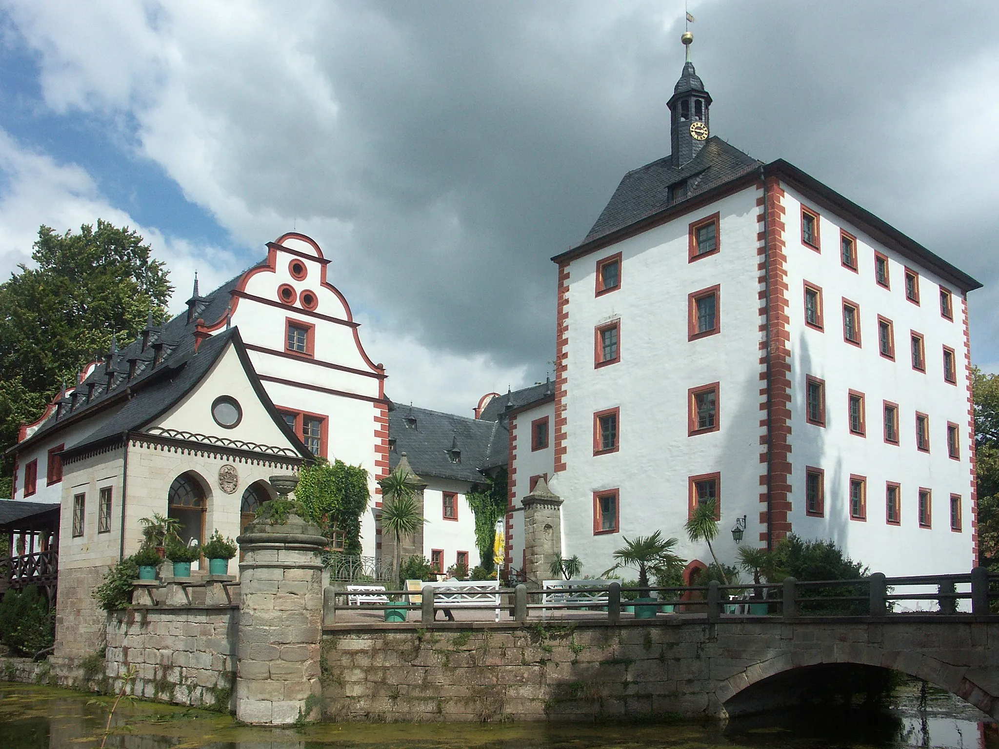 Photo showing: Schloss Kochberg: Gesamtensemble