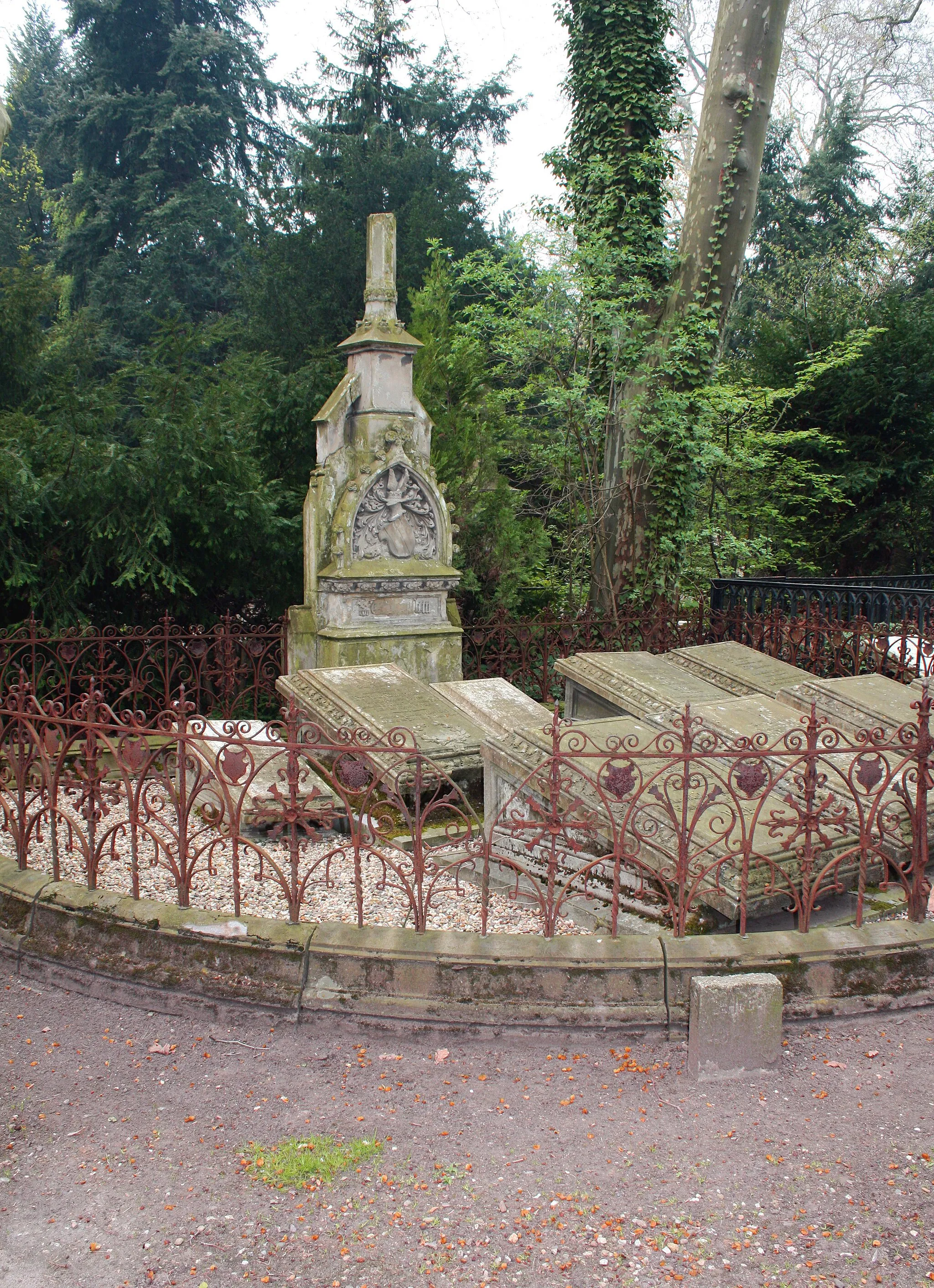 Photo showing: Melaten-Friedhof Köln. Familiengrab von Wittgenstein