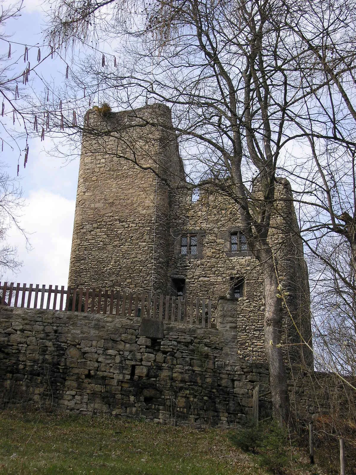 Photo showing: Ehrenburg in Plaue (Thüringen).