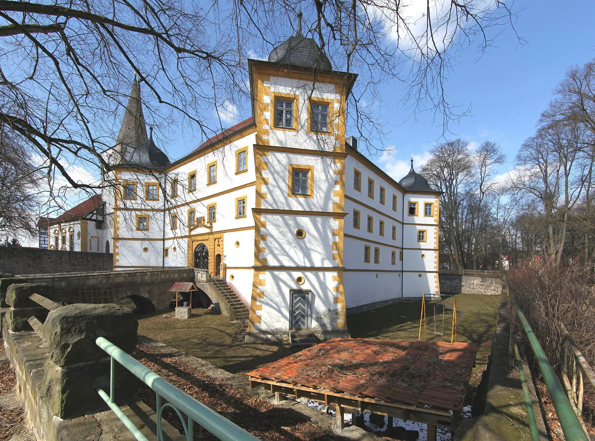 Photo showing: Schloss in Marisfeld, Landkreis Hildburghausen