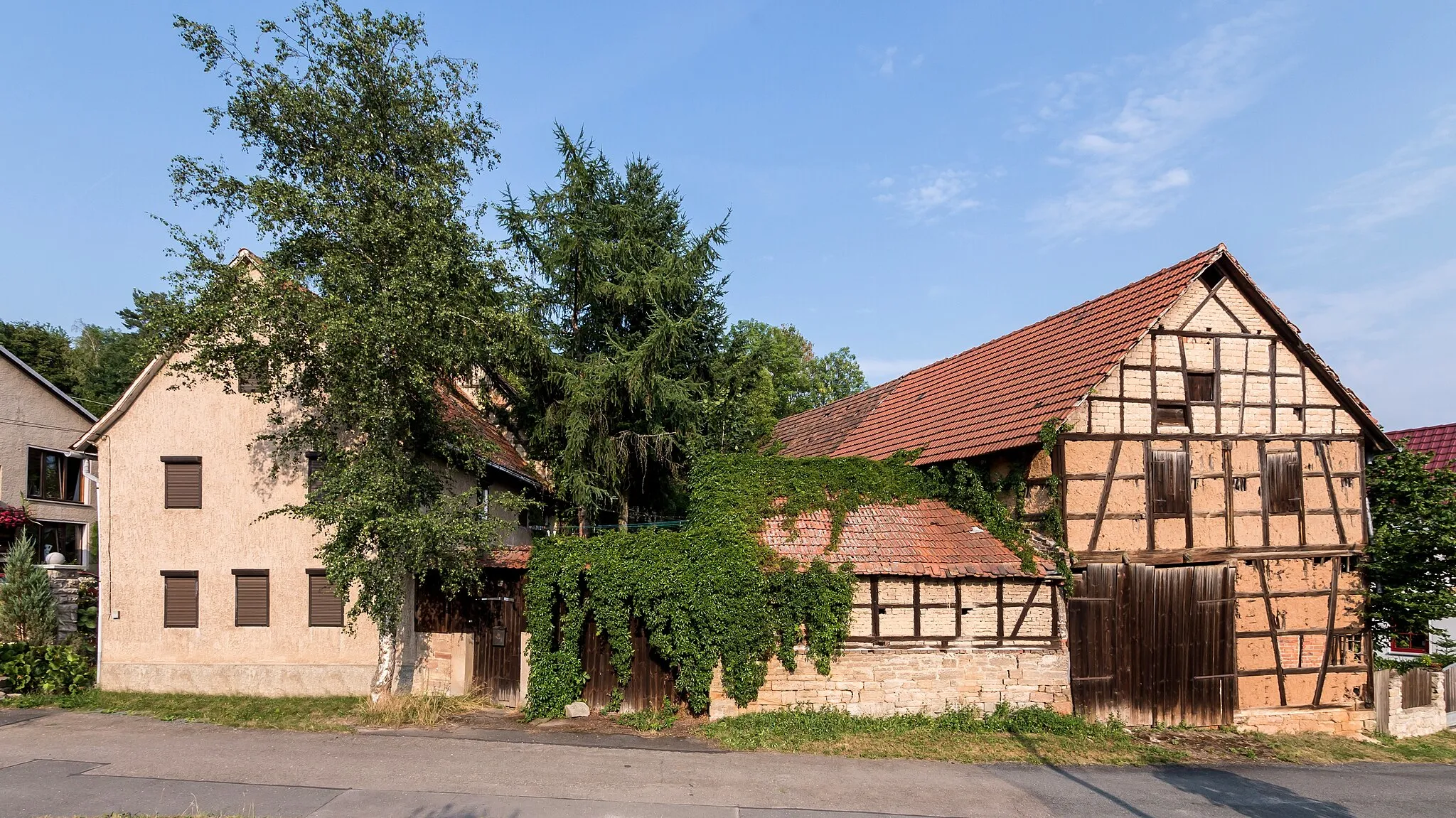 Photo showing: Rudolstadt - Mörla  Nr. 20 Gehöft