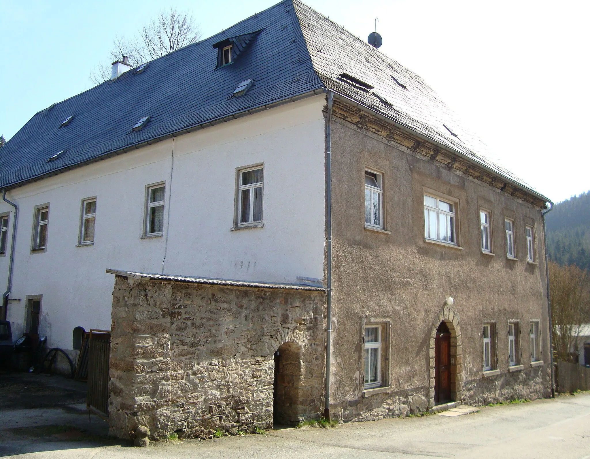 Photo showing: Hammerherrenhaus in Neidhardtsthal im Erzgebirge