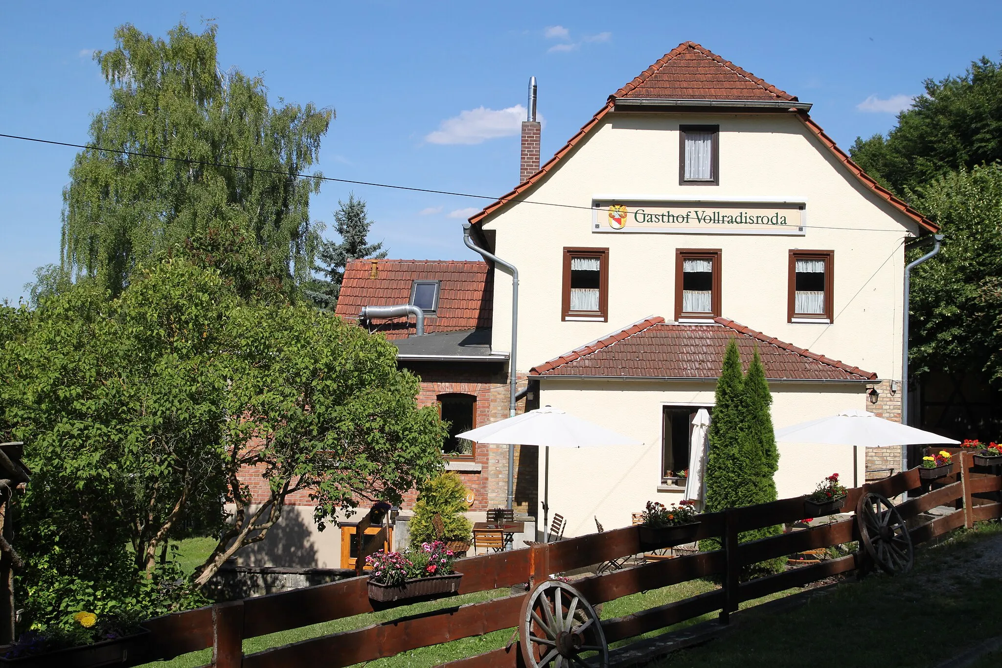 Photo showing: Gasthof in Vollradisroda