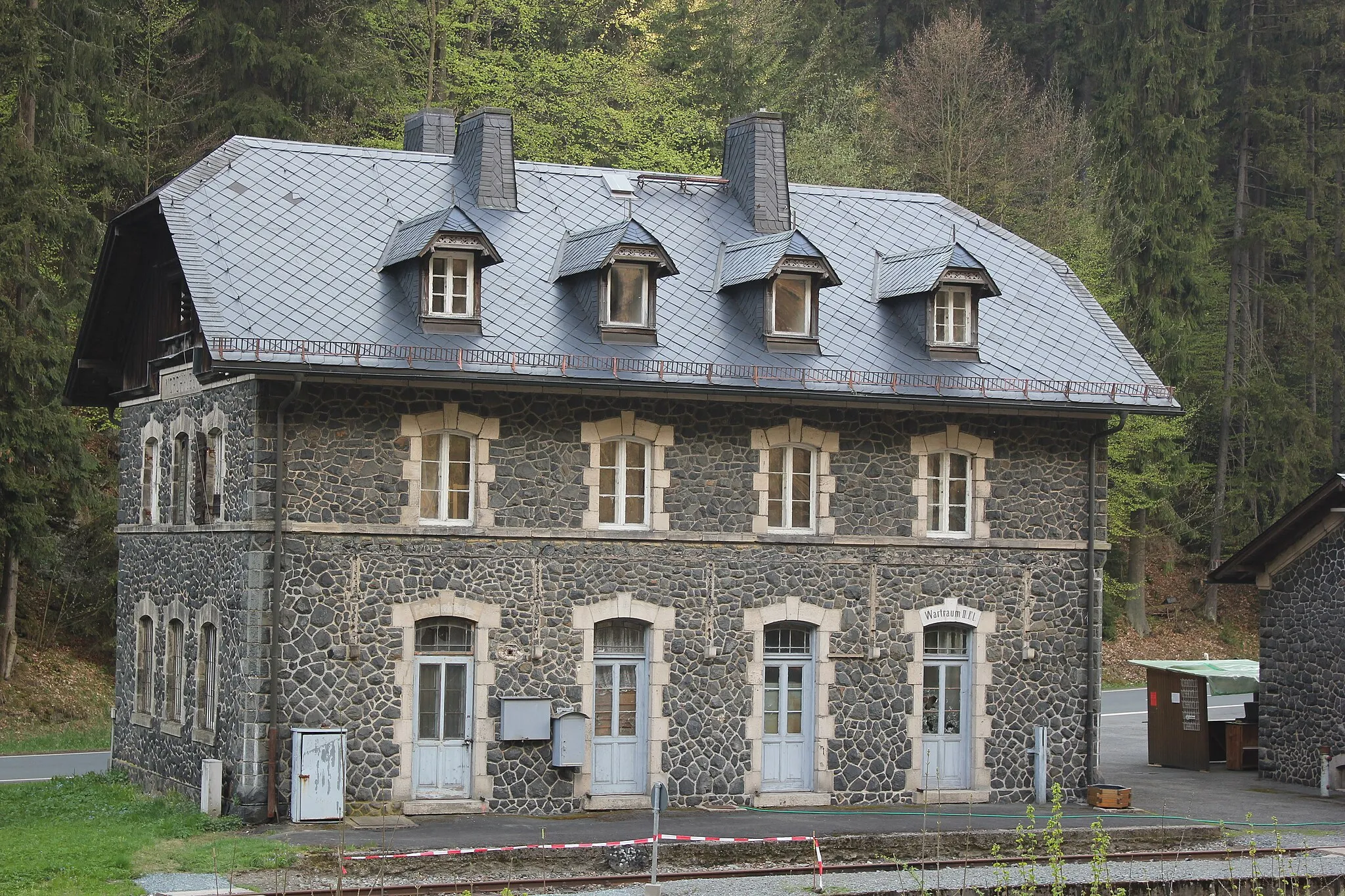 Photo showing: Bahnhof Nordhalben