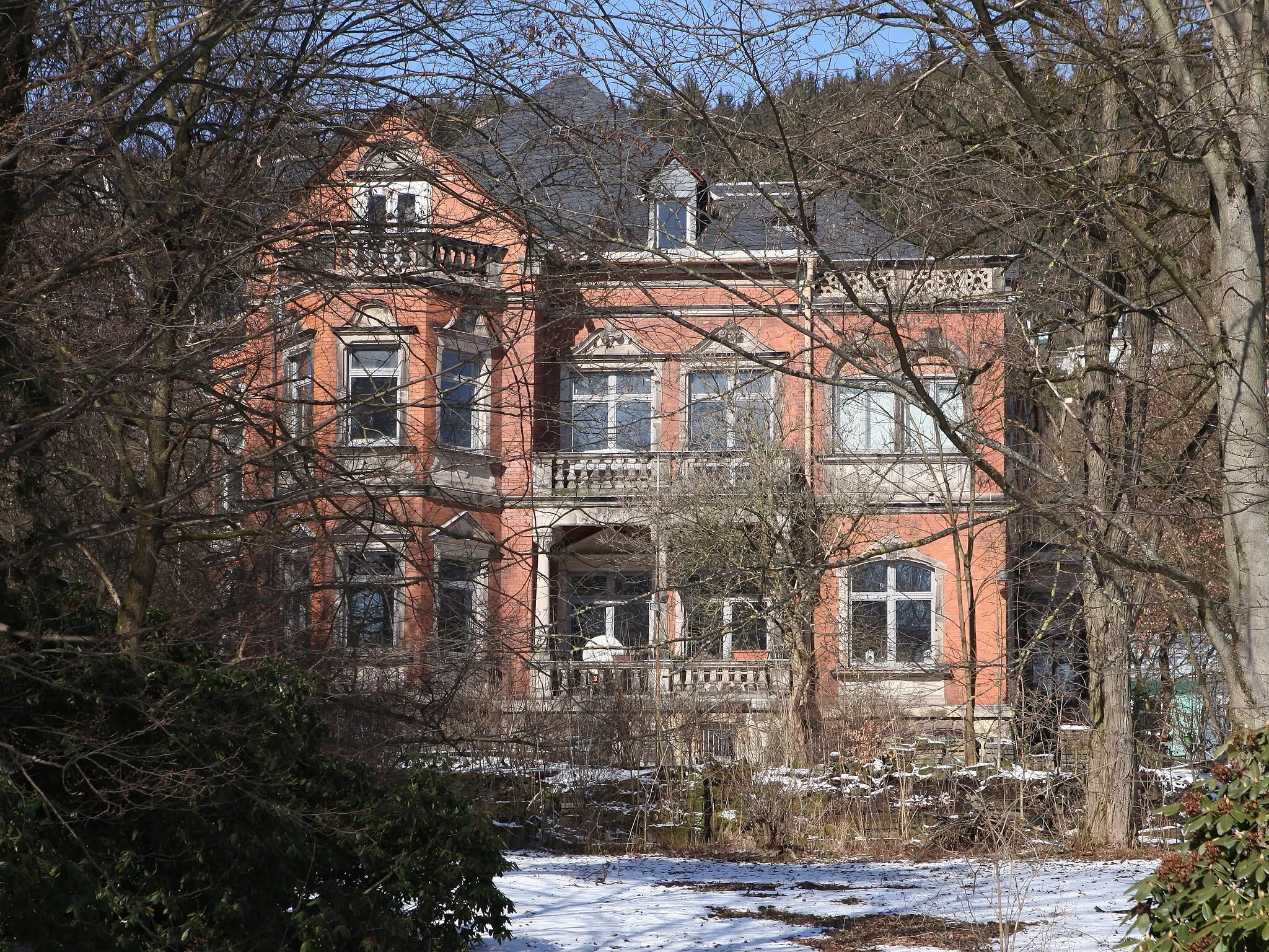 Photo showing: Villa Köppelsdorfer Straße 197a in Köppelsdorf, OT von Sonneberg