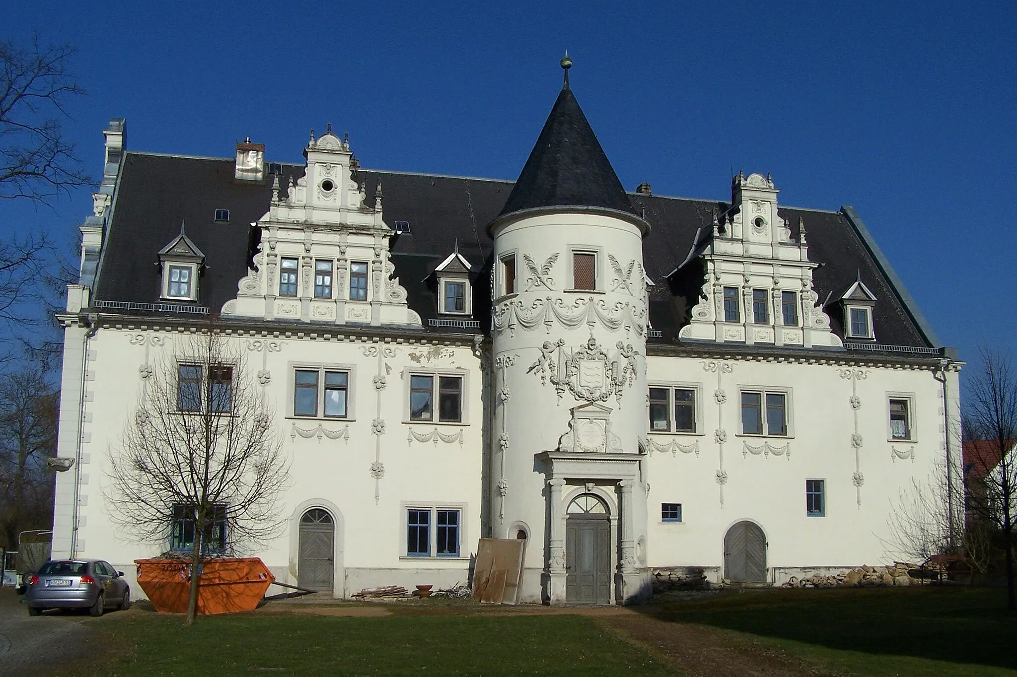 Photo showing: The castle in Tüngeda.