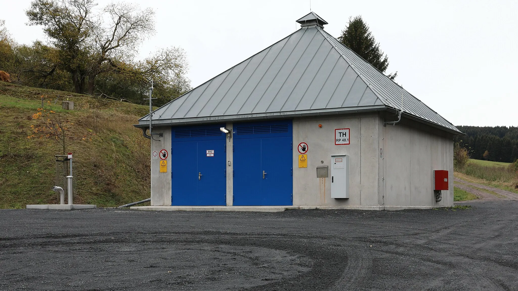 Photo showing: Notausgang 8, Tunnel Silberberg