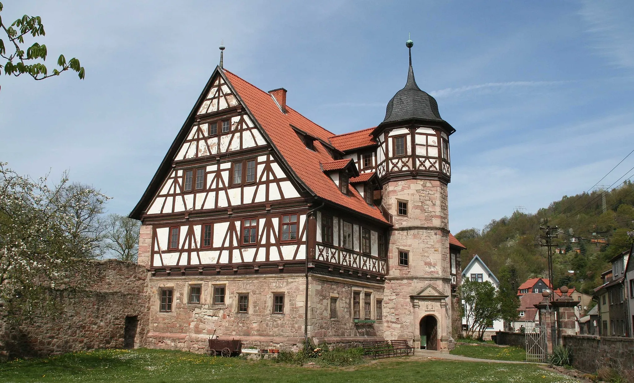 Photo showing: Damenstift in Wasungen, Landkreis Schmalkalden-Meiningen