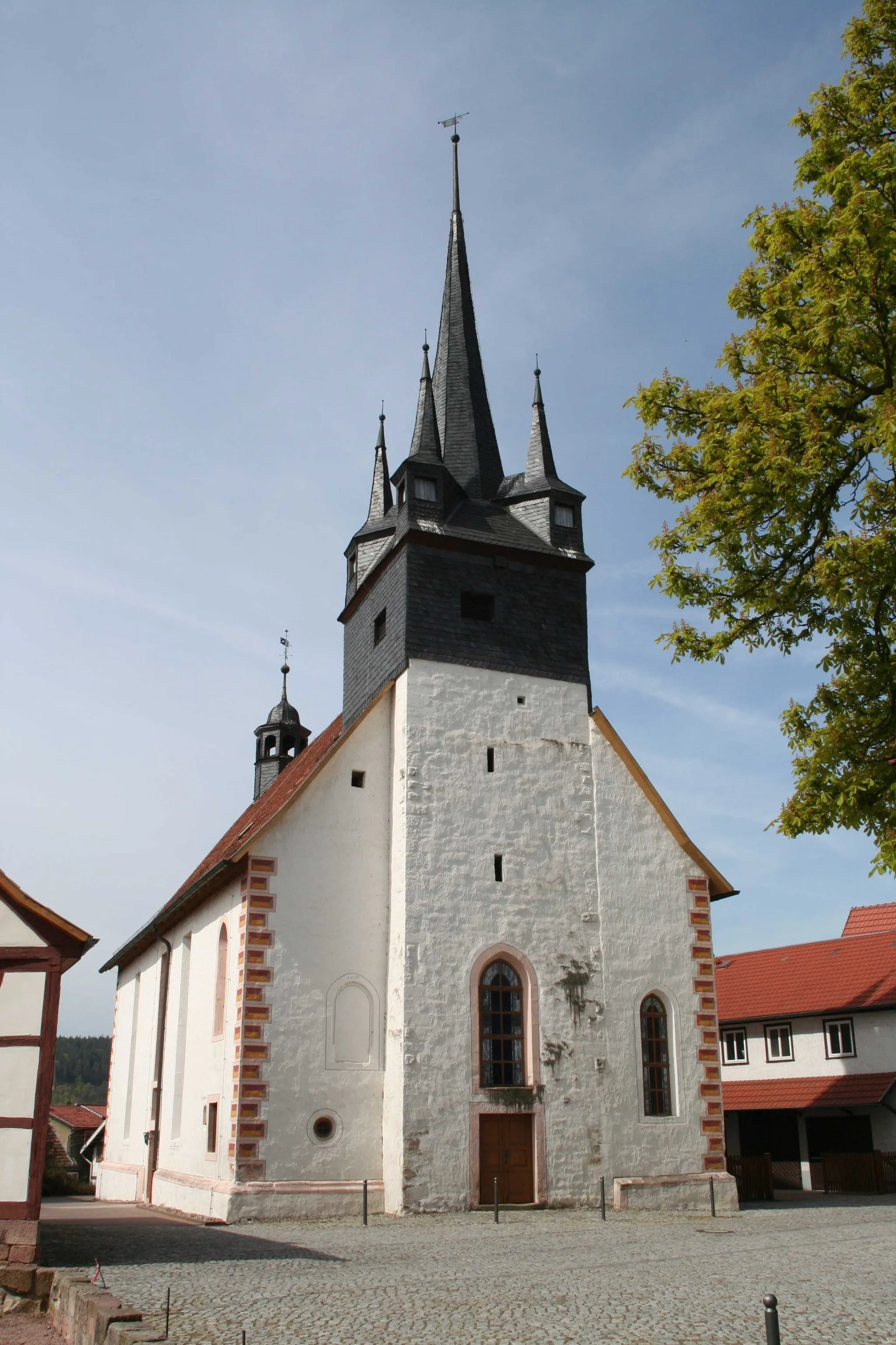 Photo showing: evangelische Kirche in Schwallungen, Landkreis Schmalkalden-Meiningen