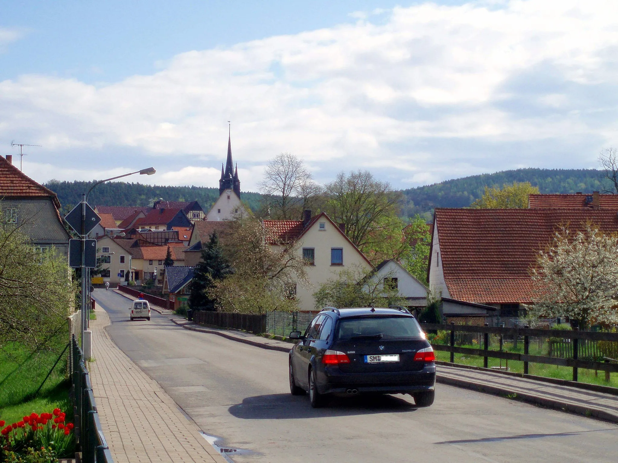 Photo showing: Blick auf Schwallungen