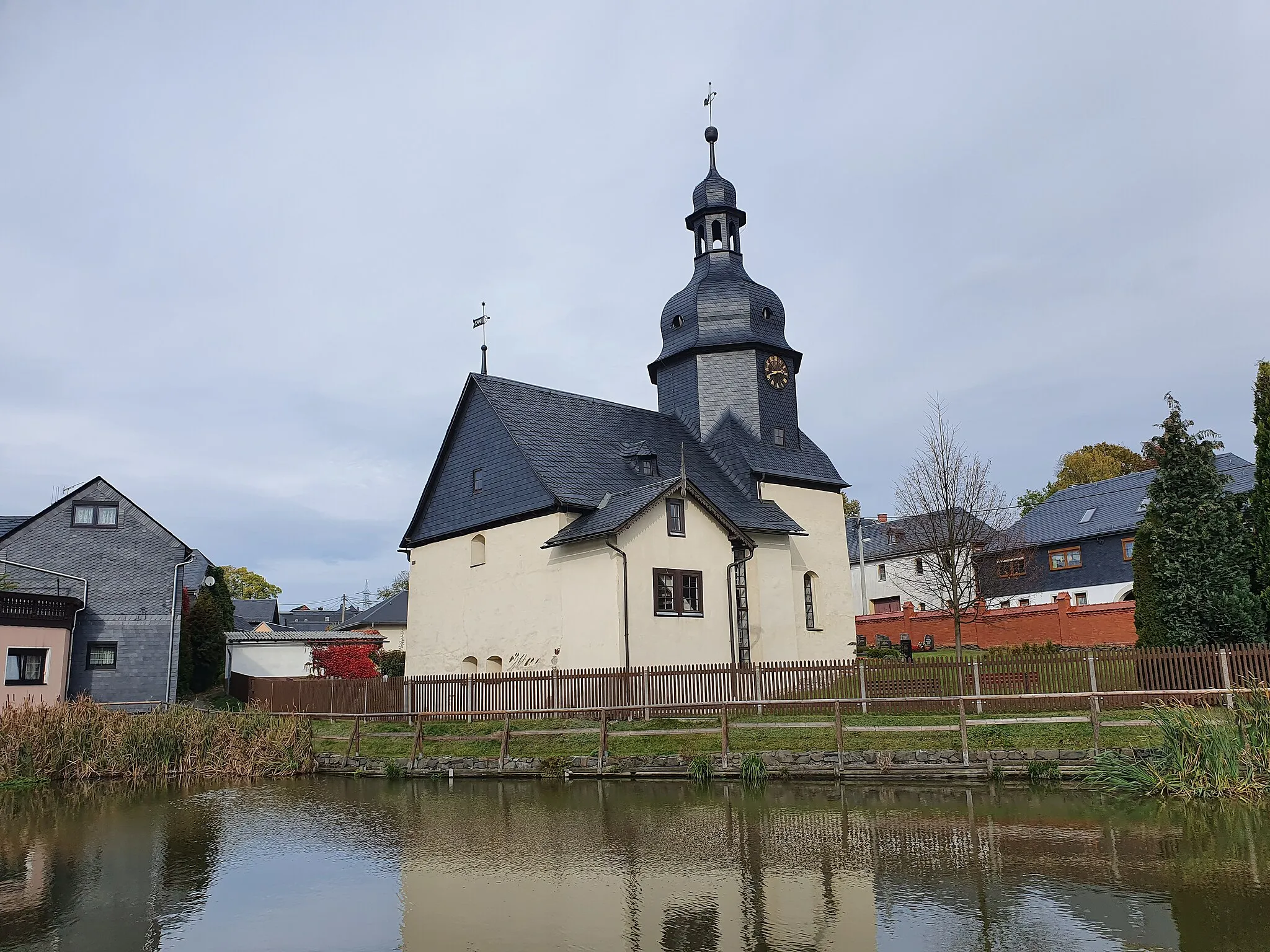 Photo showing: Kirche in Thimmendorf, Remptendorf in Thüringen