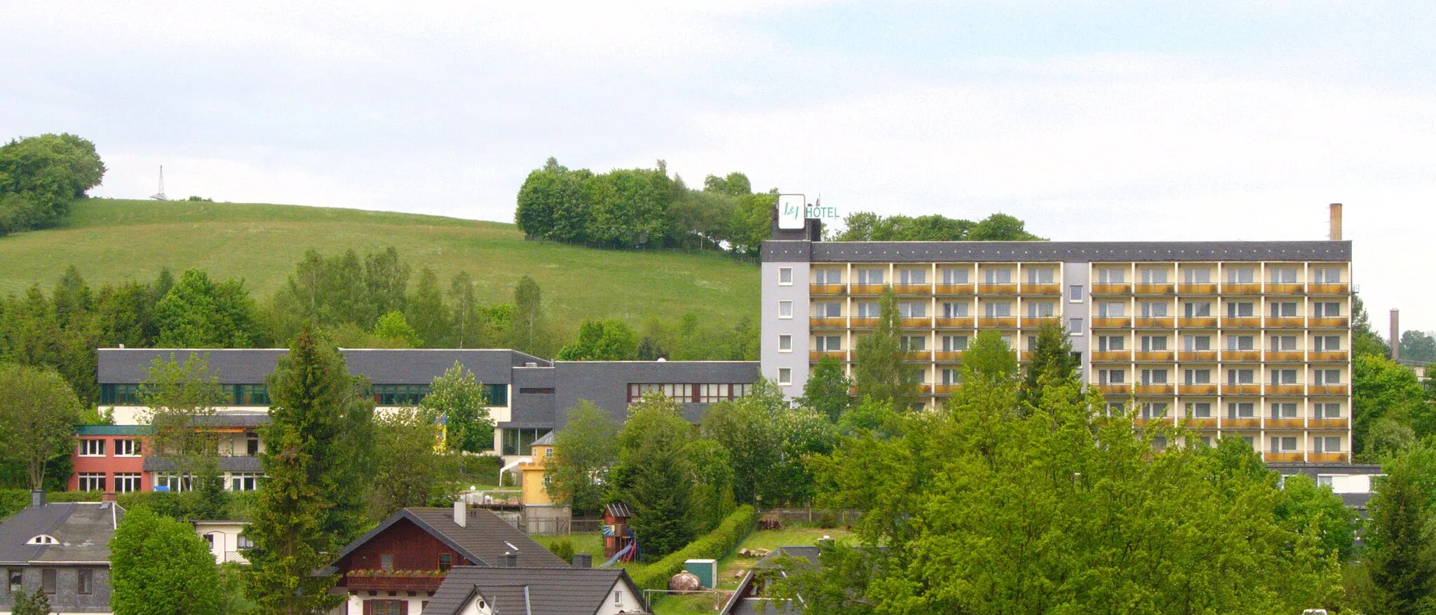 Photo showing: Hotel in Wurzbach, Thüringen, Germany