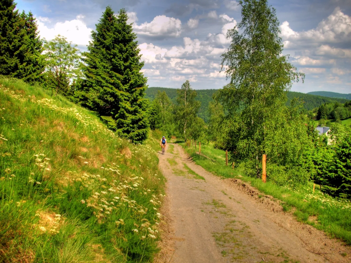 Photo showing: Biketour zur Bergmannsklause