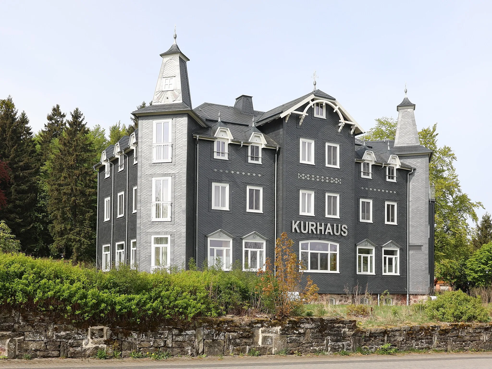 Photo showing: Hotel Kurhaus in Masserberg