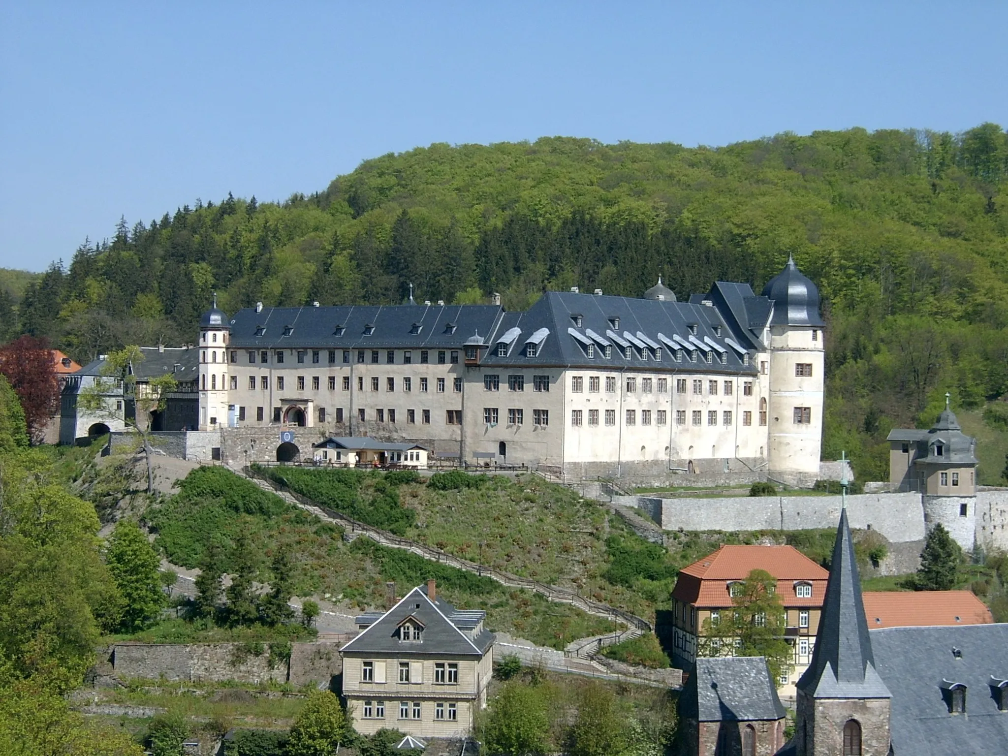 Photo showing: Das Schloß in Stolberg (Harz)