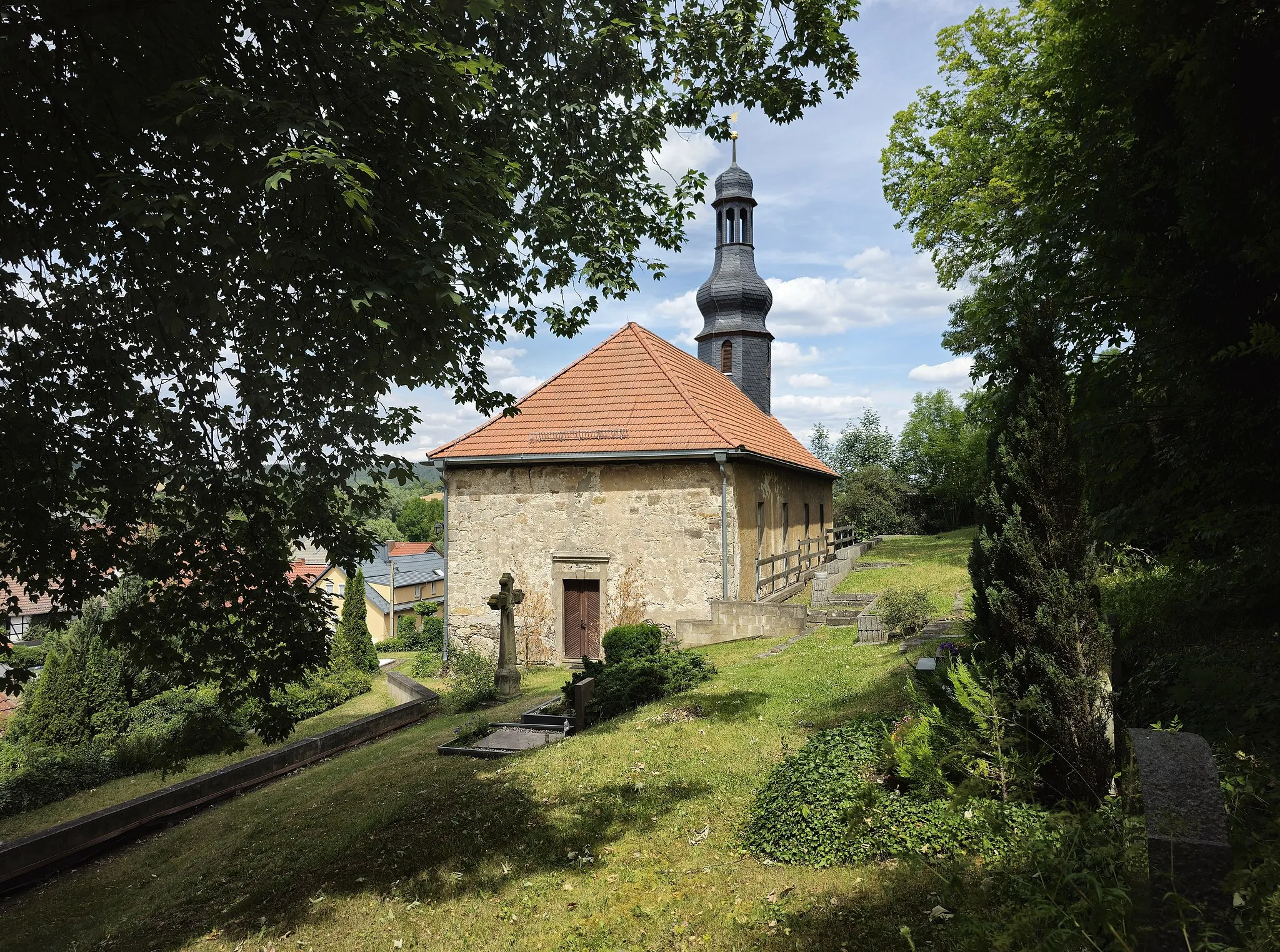 Photo showing: Öpitz, St. Trintatis (01).jpg