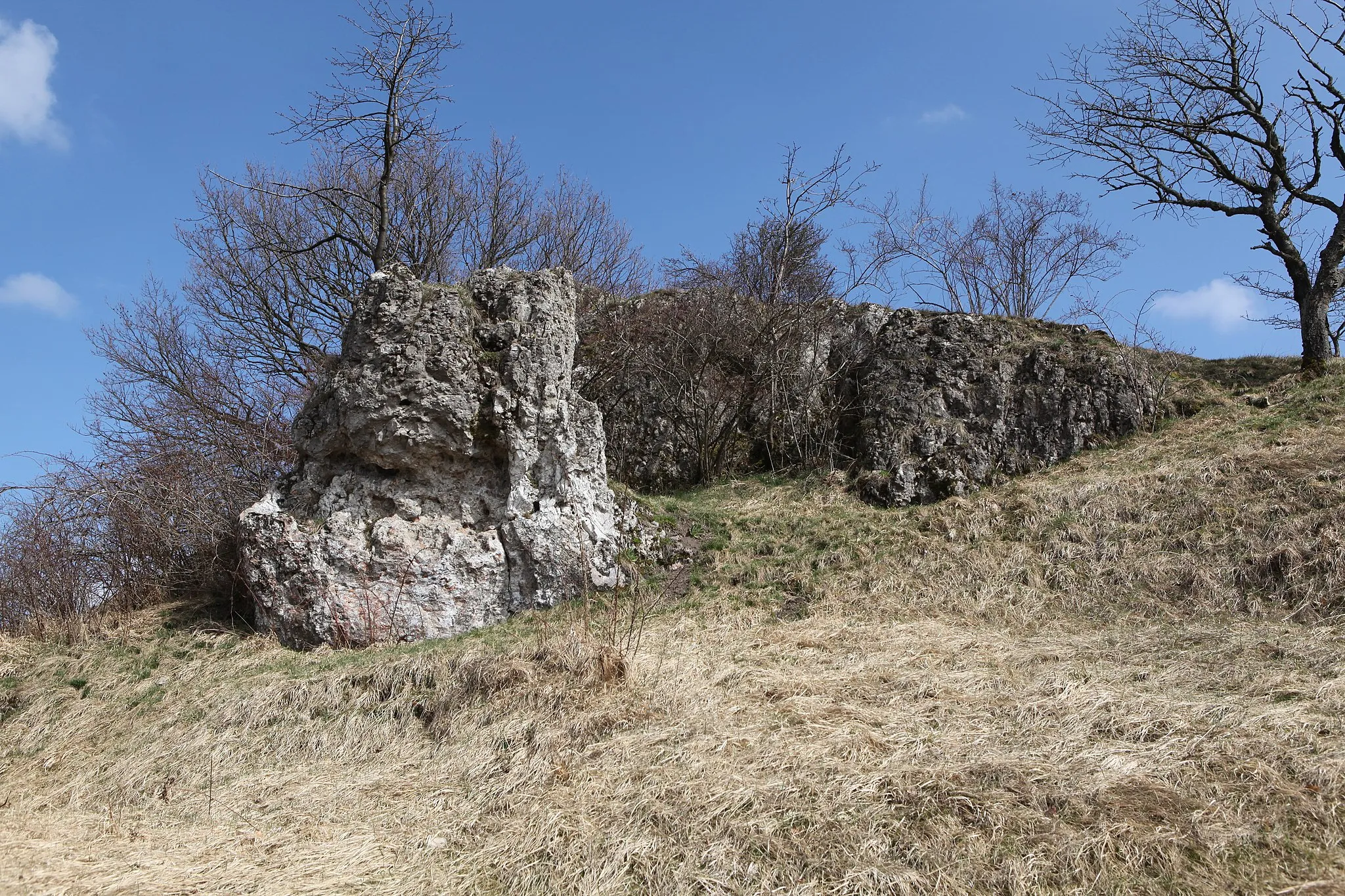 Photo showing: Achatfelsen in Coburg-Rögen