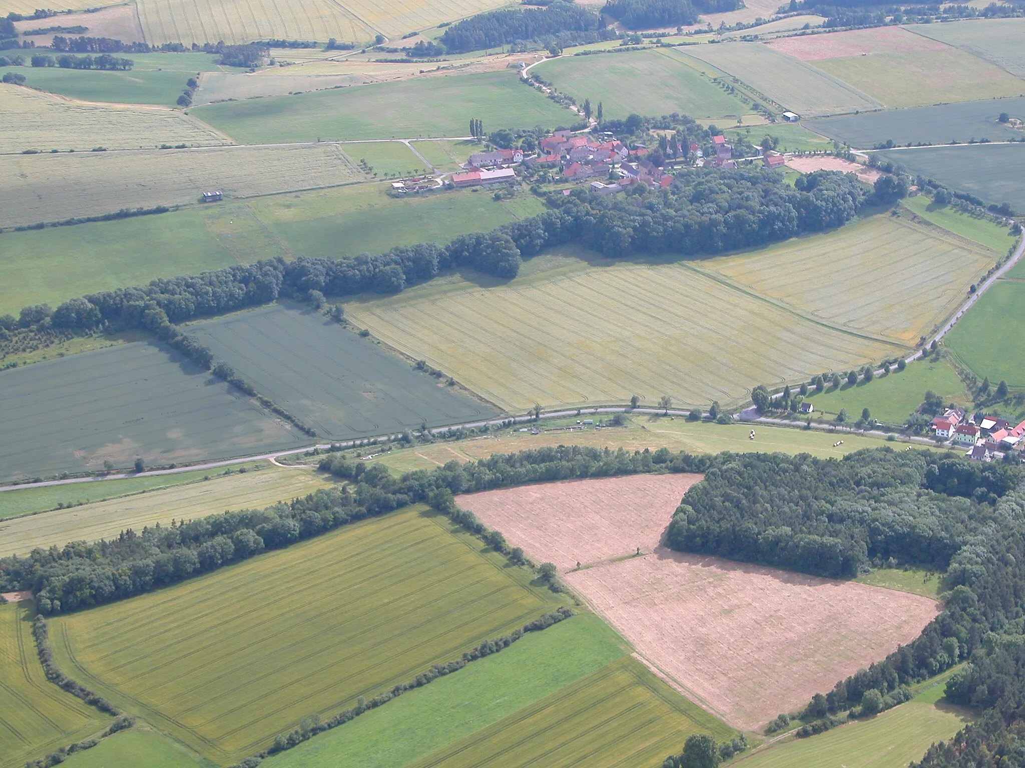 Photo showing: Luftbild von Rettwitz (AP)