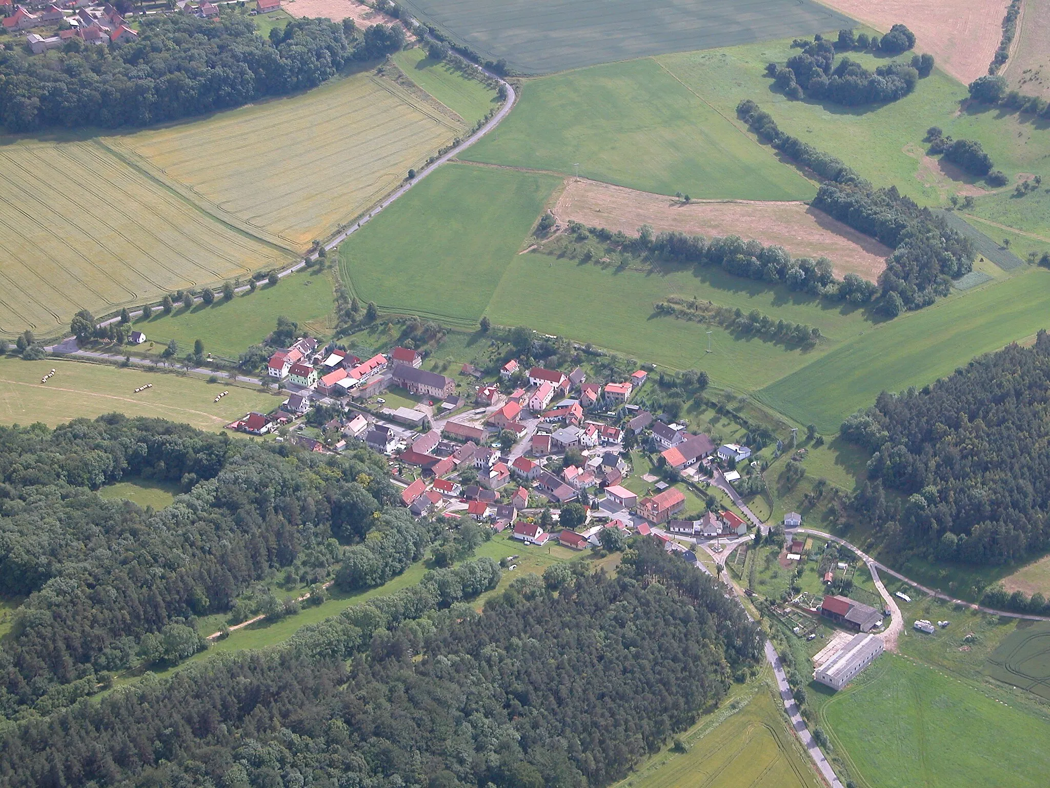 Photo showing: Luftbild von Krakendorf (AP)