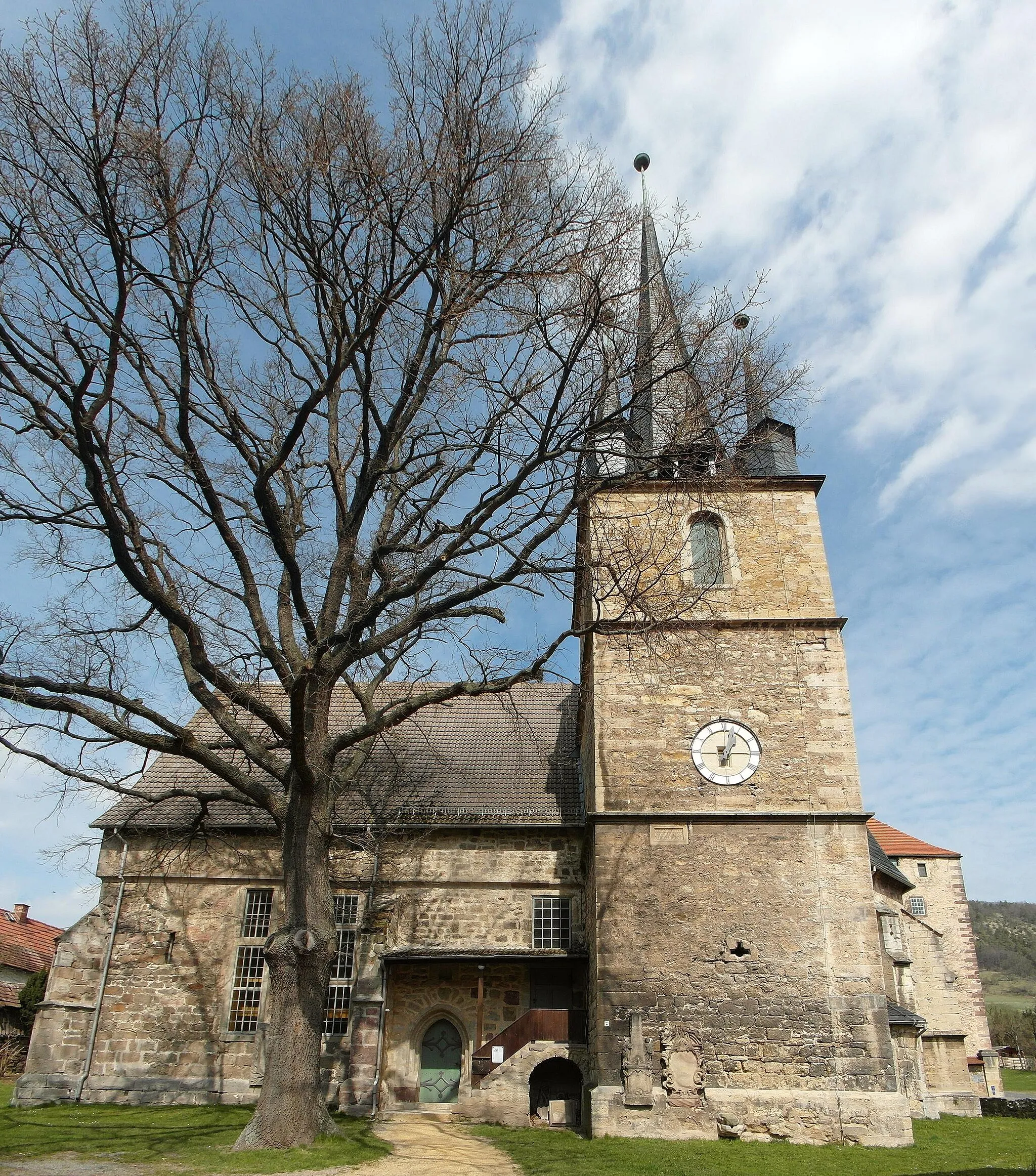 Photo showing: Reinstädt - Wehrkirche St.Michaelis
