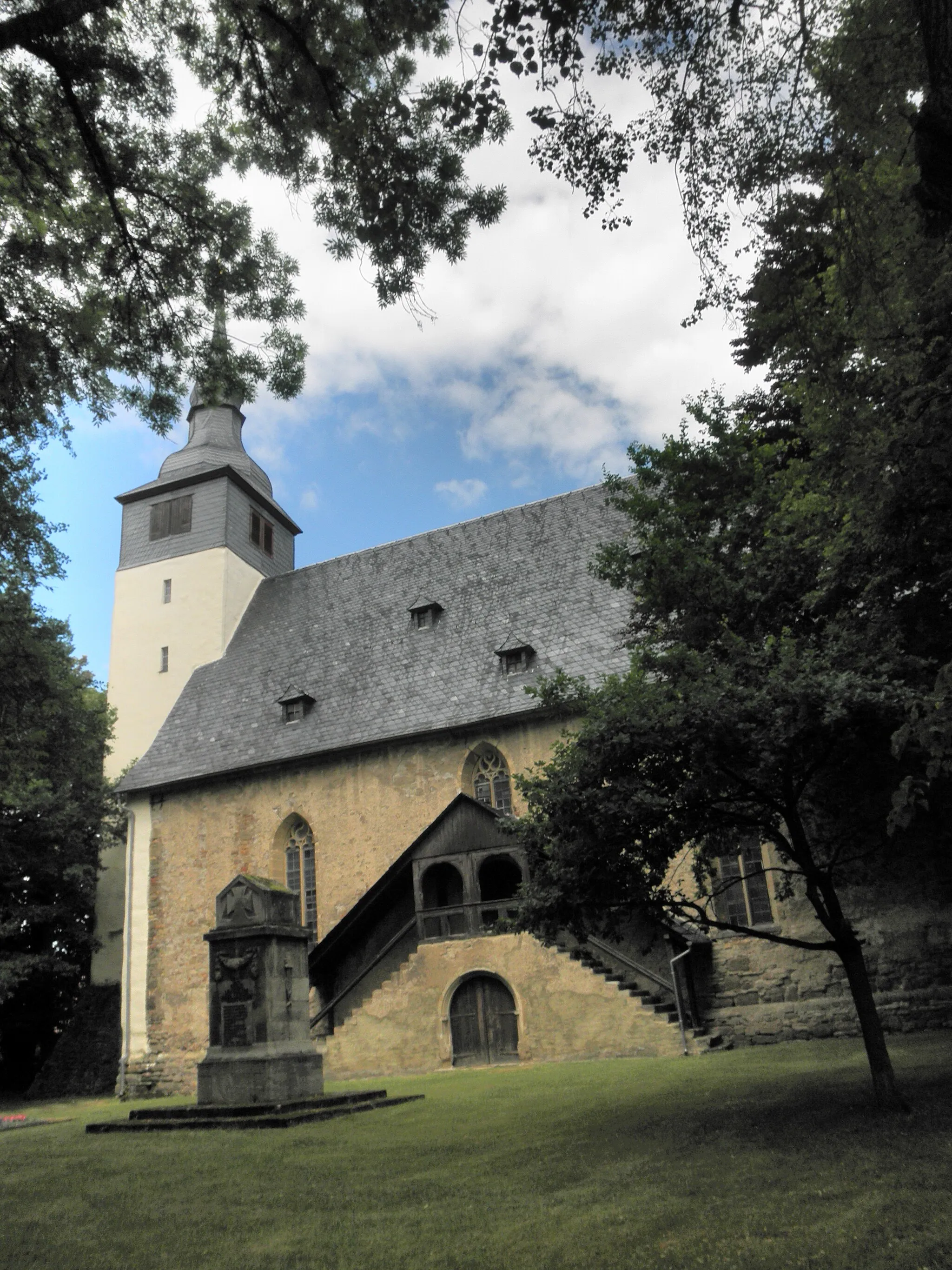 Photo showing: Church in Schloßvippach (Thuringia)