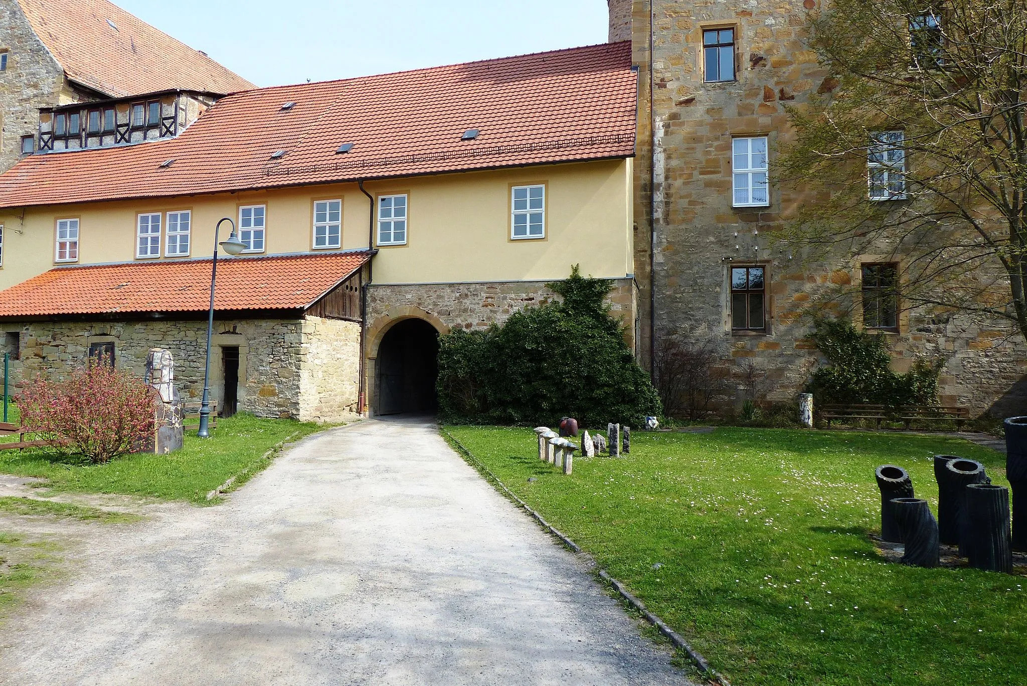 Photo showing: Keramikgarten Schloss Glücksburg