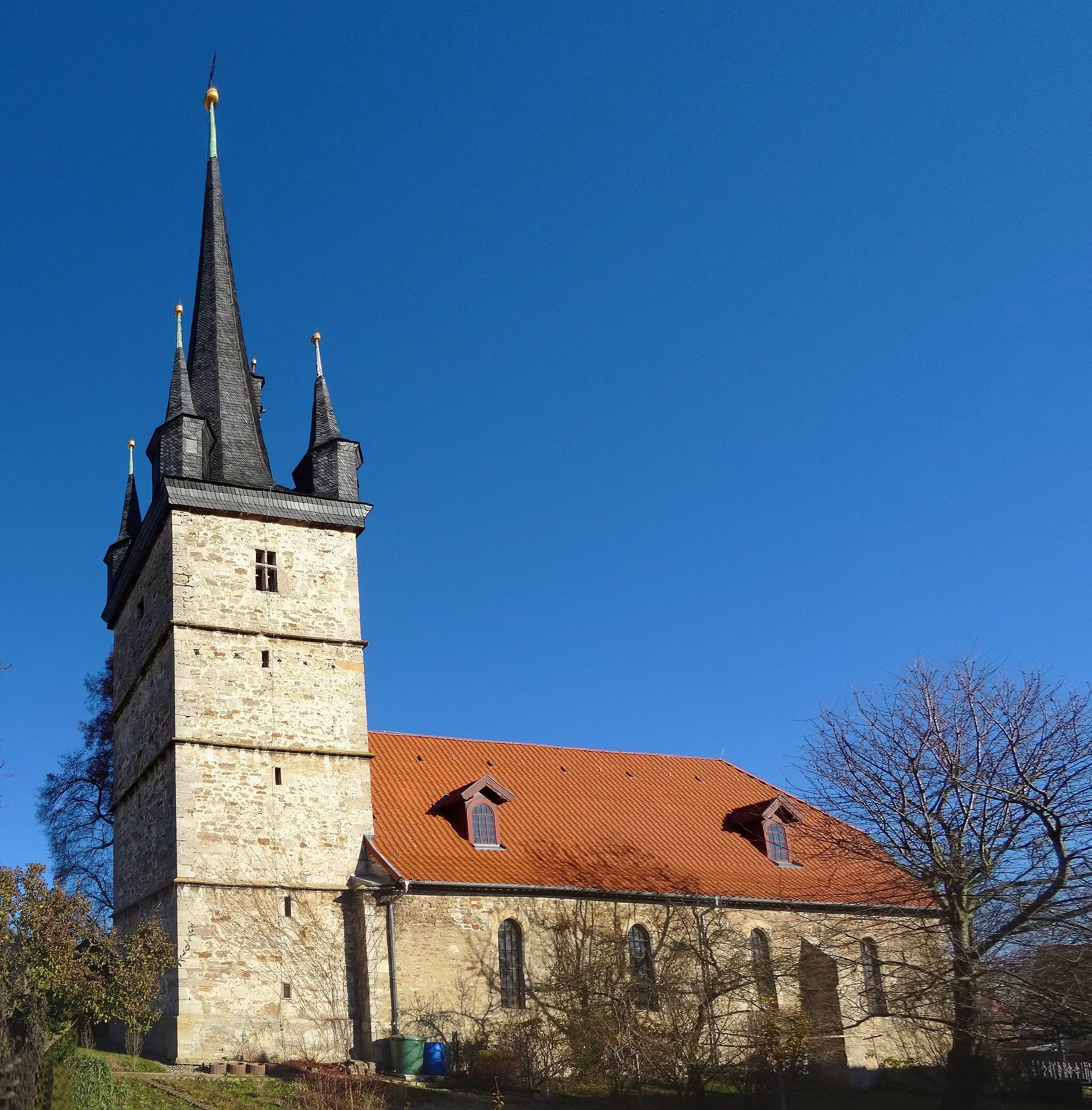 Photo showing: Südansicht Niederspier St. Peter und Paul