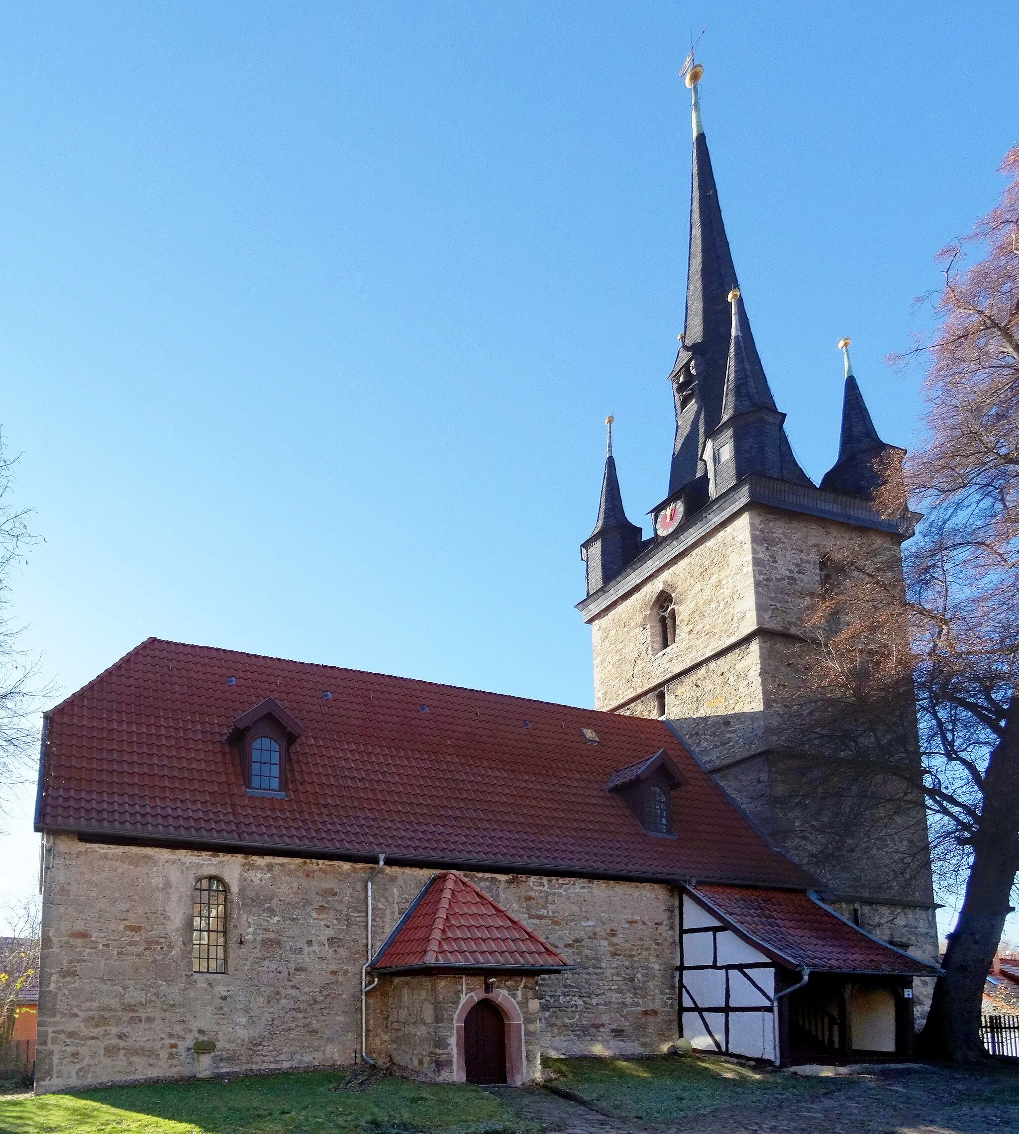 Photo showing: Nordansicht Niederspier St. Peter und Paul