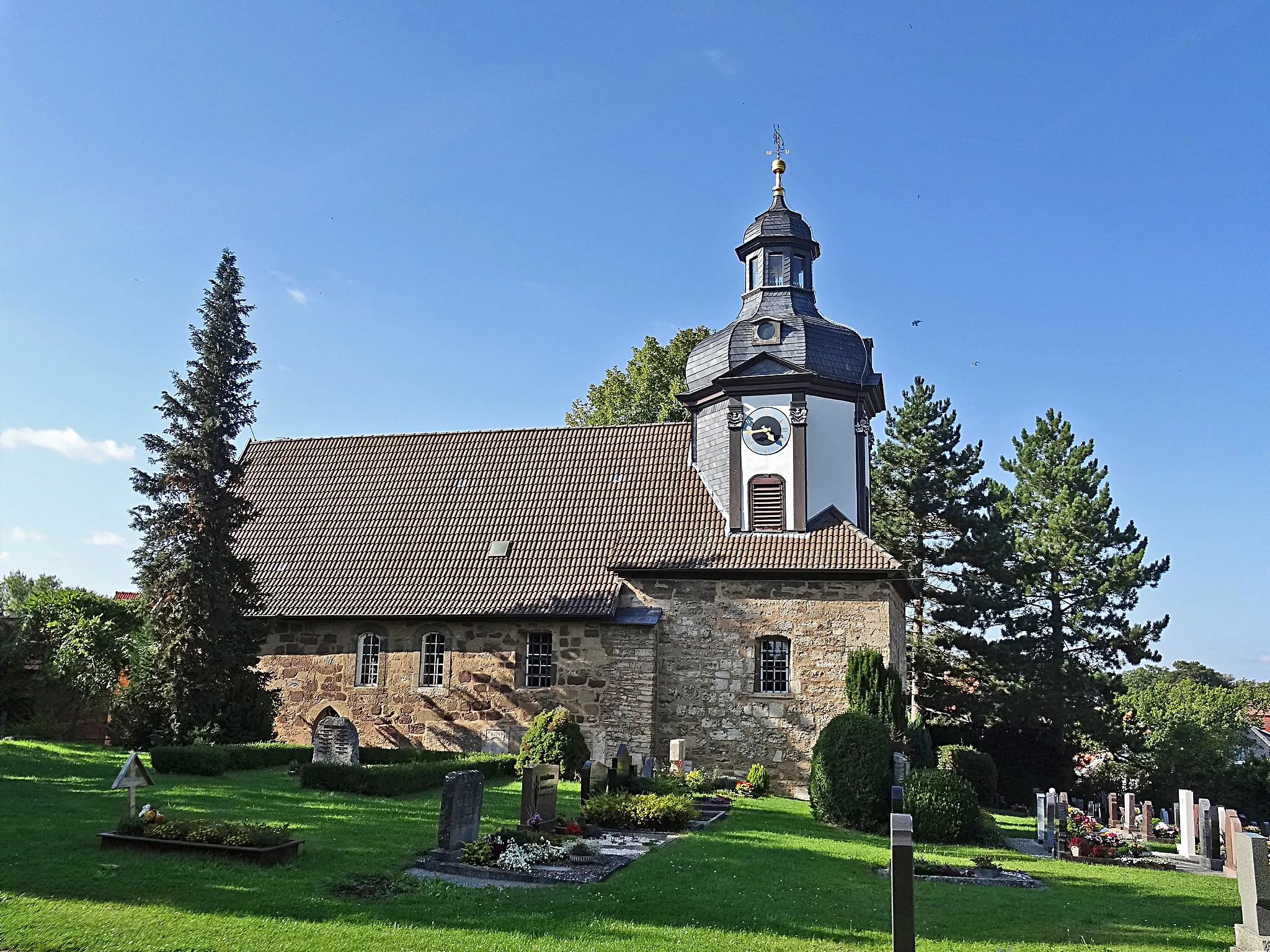 Photo showing: Pfarrkirche St. Petrus (Felchta) von Süden