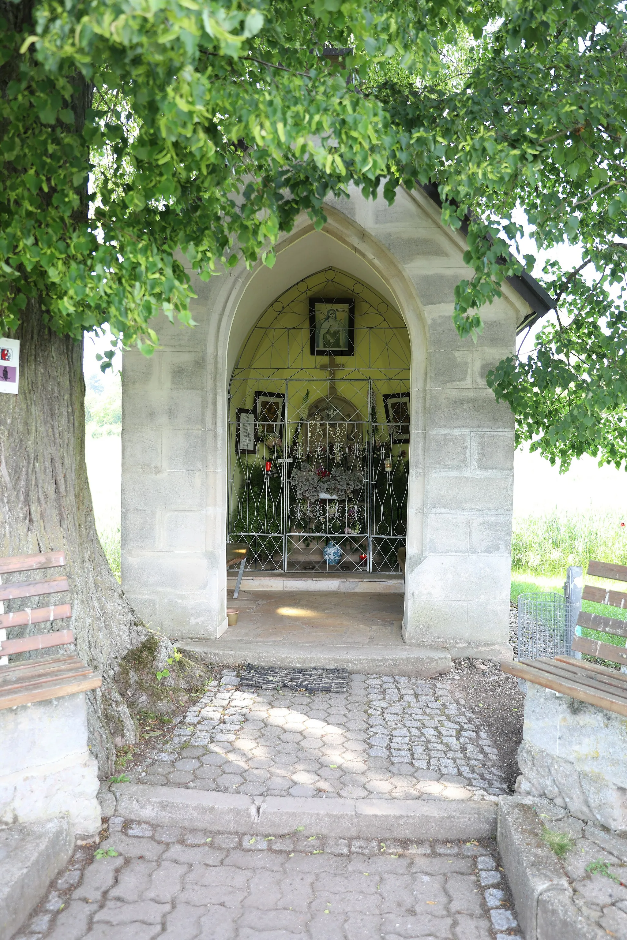 Photo showing: Wegkapelle bei Marktzeuln