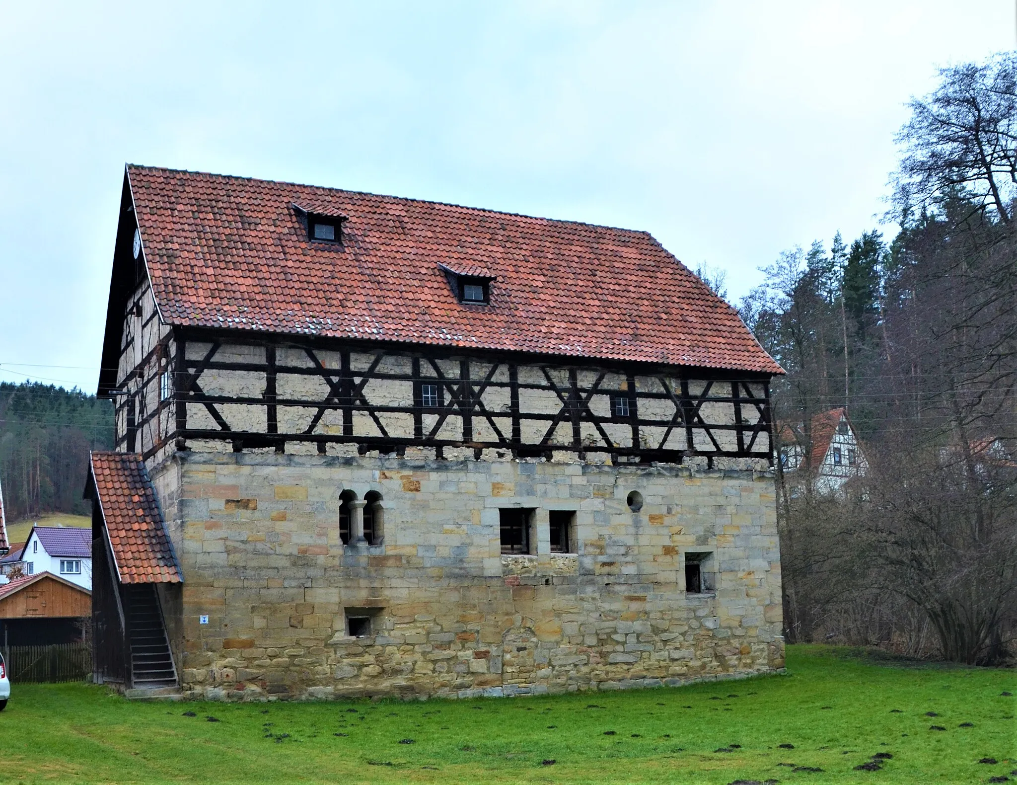 Photo showing: Zinsboden des Klosters Paulinzella