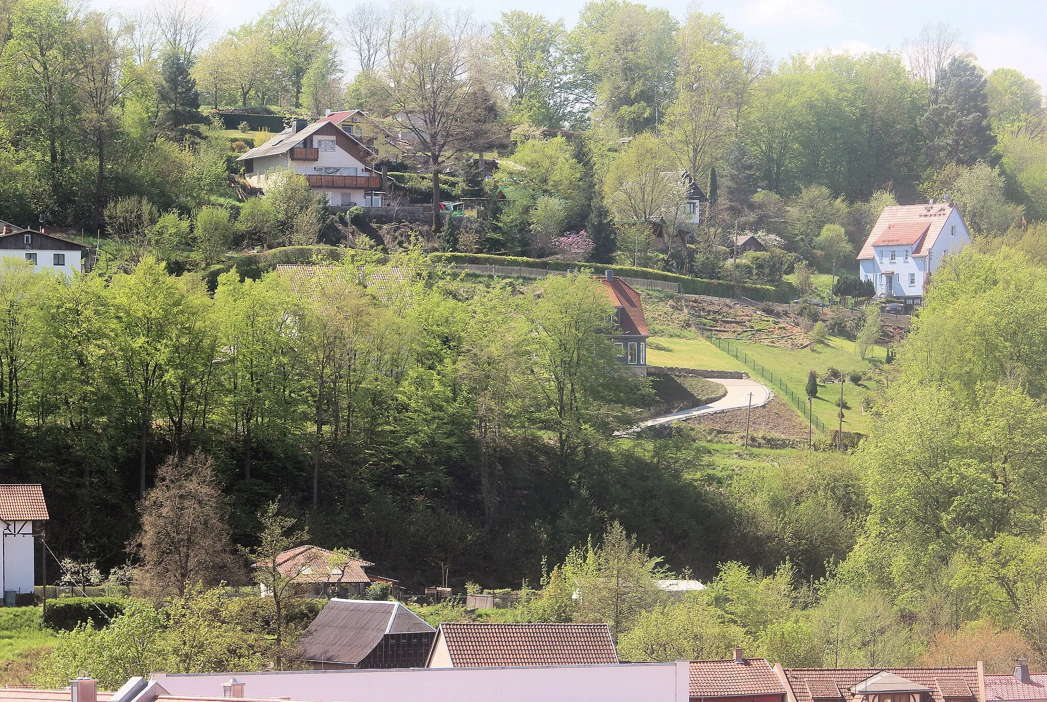 Photo showing: Schmalkalden, view to the Grasberg