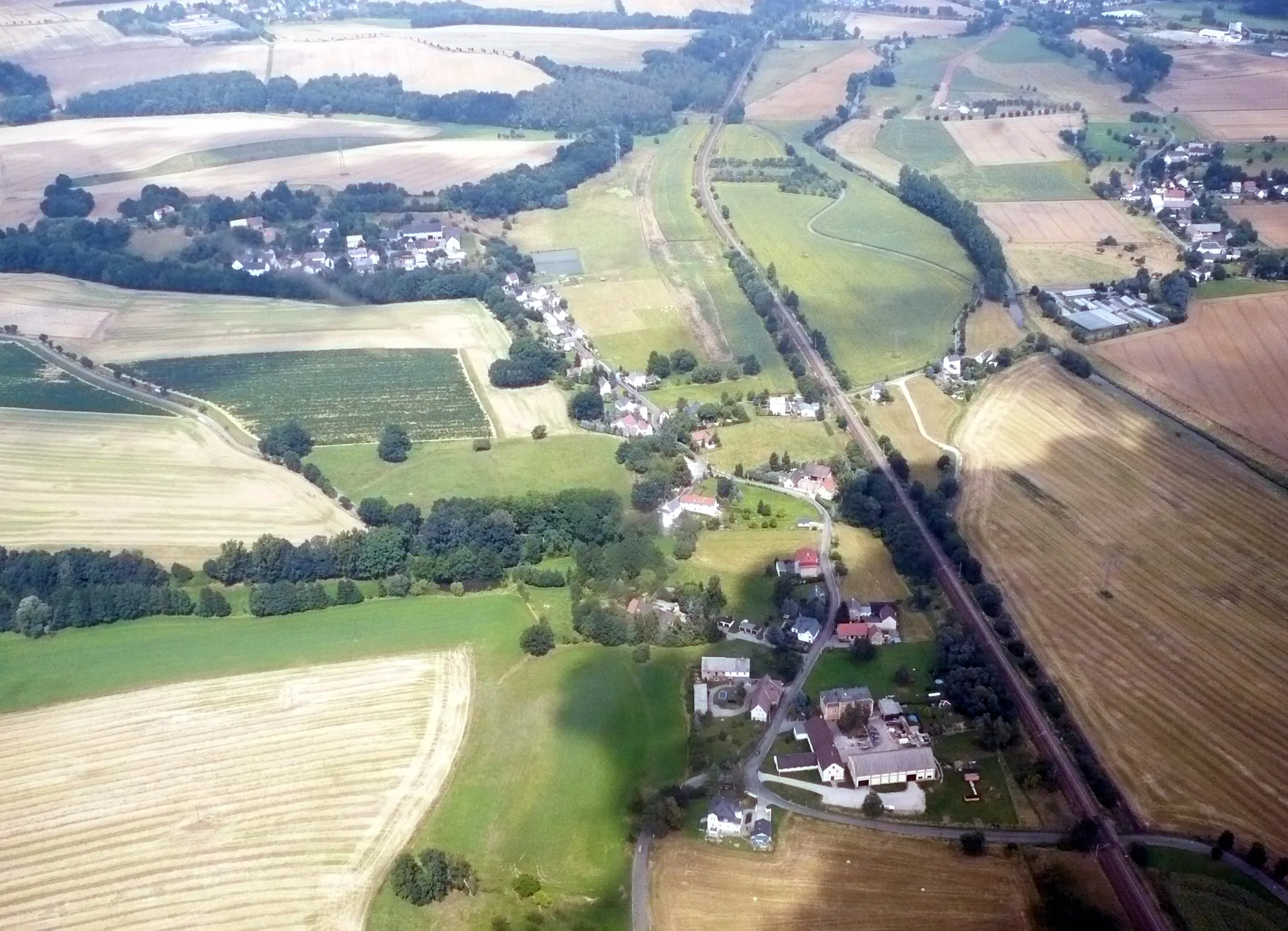 Photo showing: This picture shows the german village Zschöpel near Altenburg in Thuringia