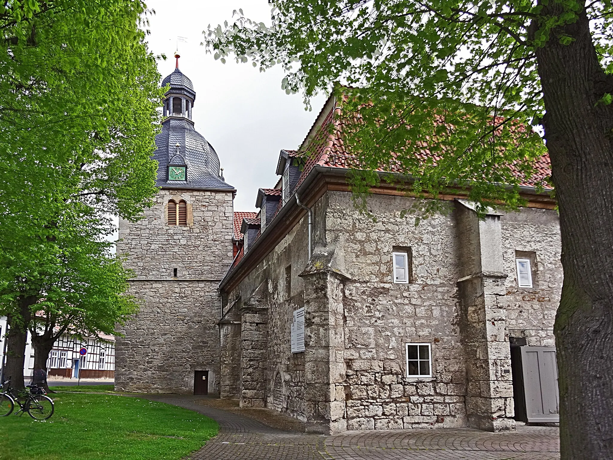 Photo showing: Dorfkirche St. Bonifatius (Bollstedt) von Westen