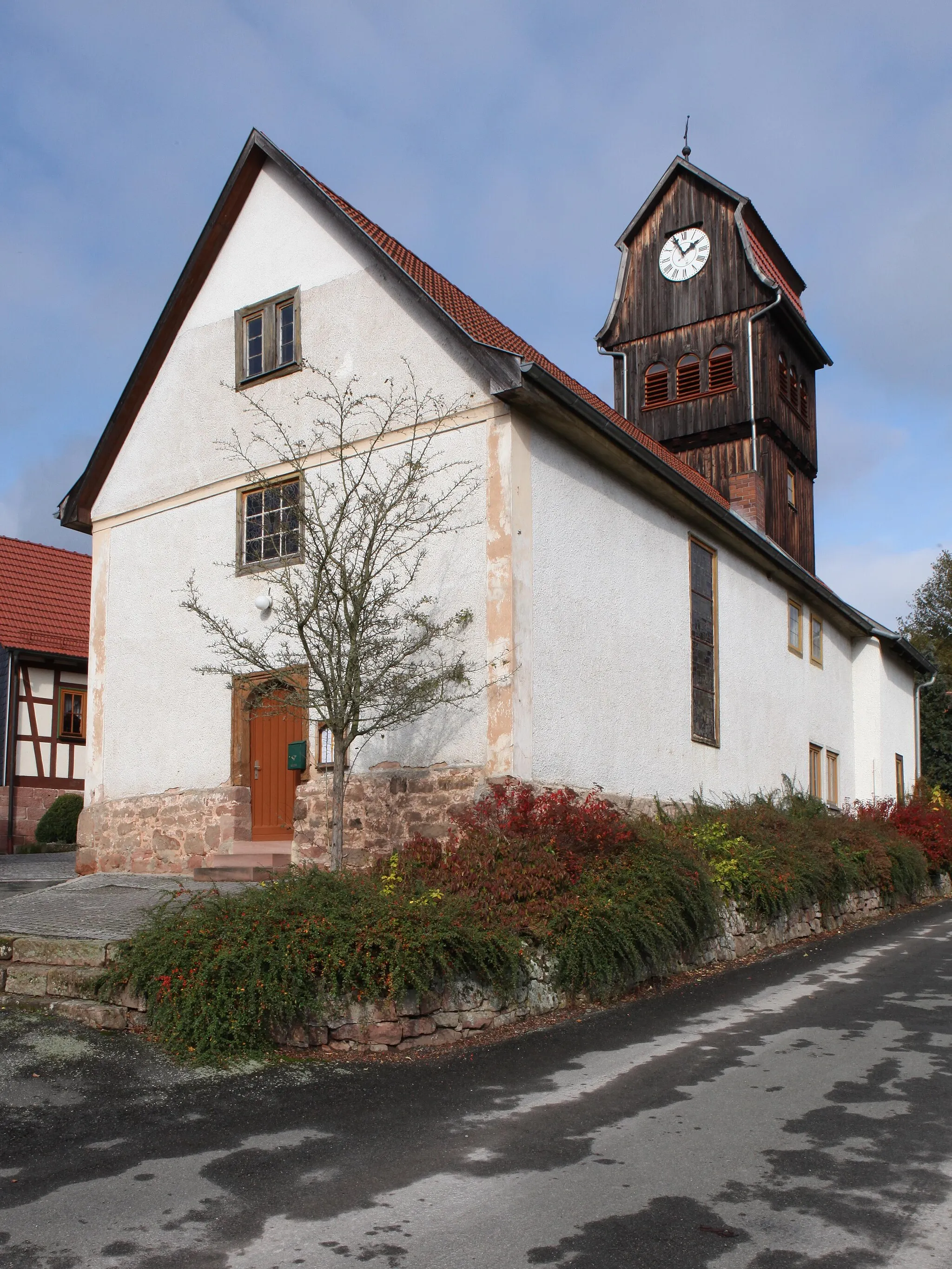 Photo showing: Die ev. Kirche in Helmers