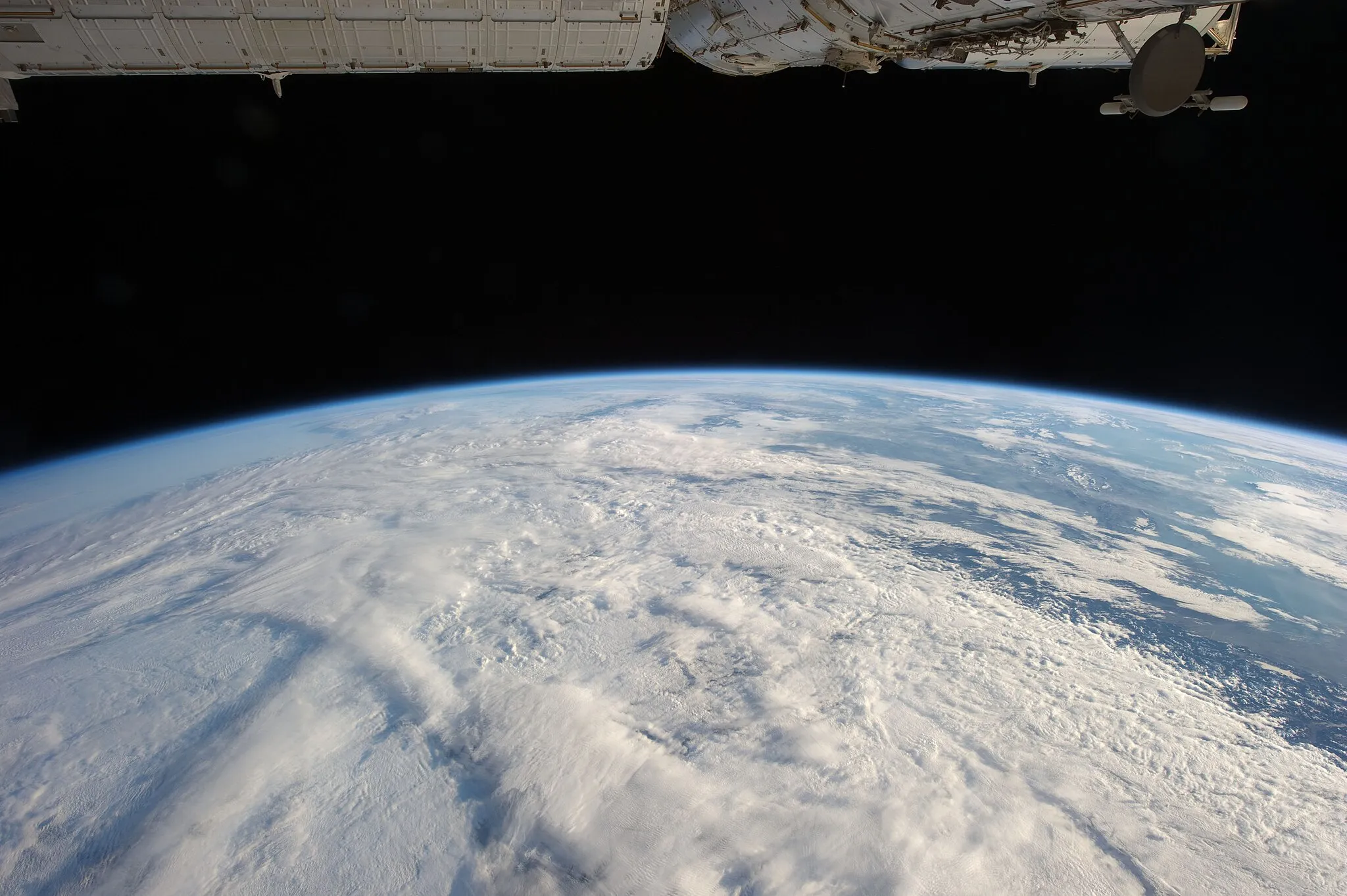 Photo showing: View of Earth taken during ISS Expedition 34.